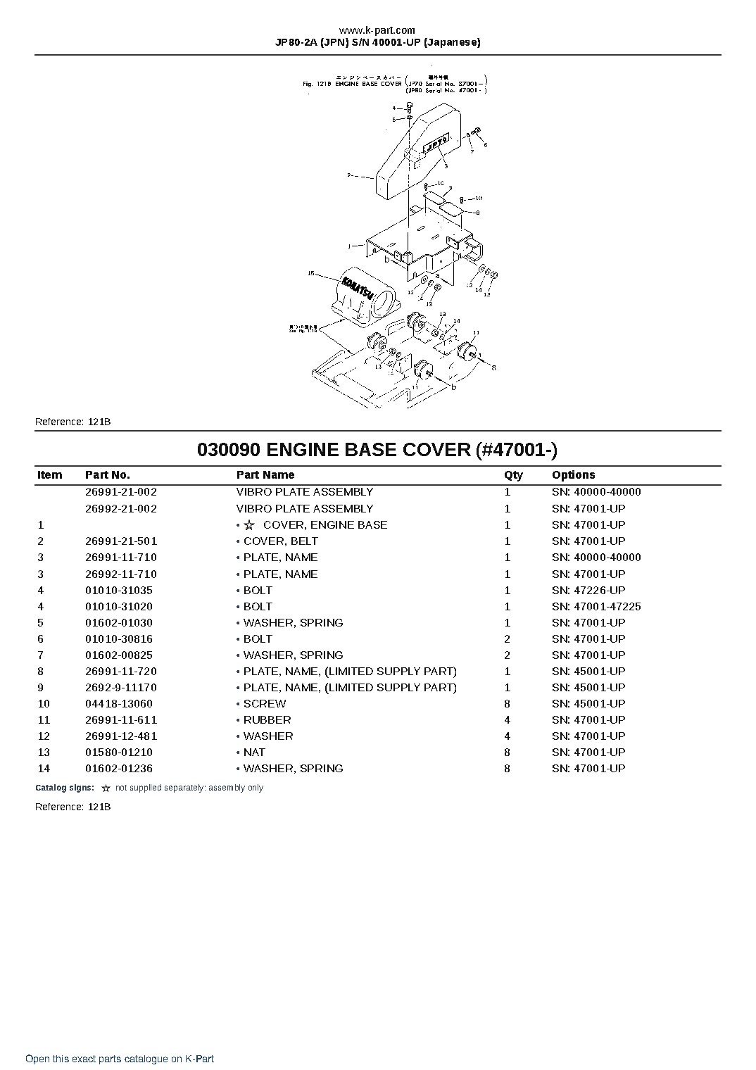 JP80-2A (JPN) S/N 40001-UP (Japanese) – sample page 9 JP80-2A (JPN) S/N 40001-UP (Japanese) – sample page 9