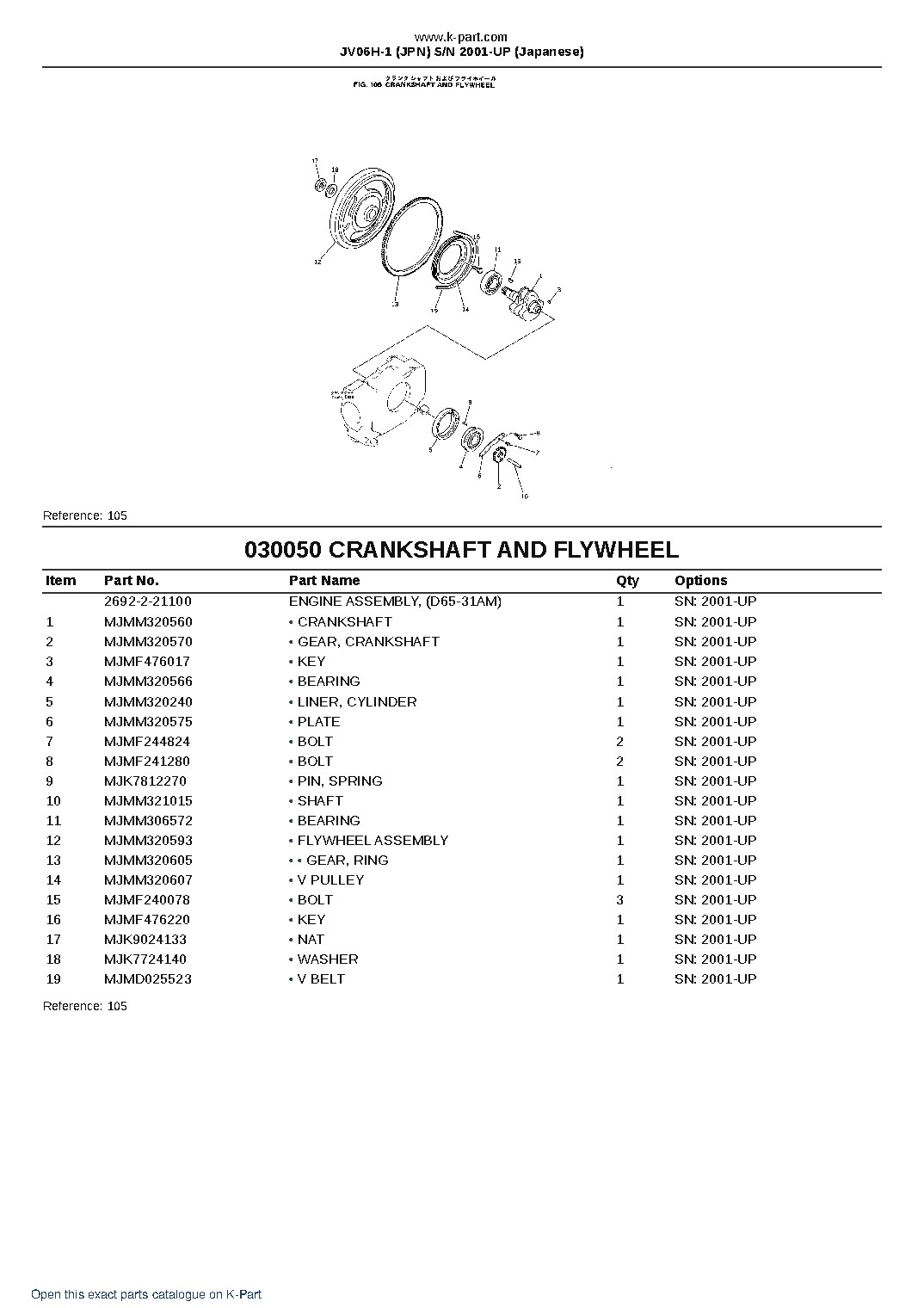 JV06H-1 (JPN) S/N 2001-UP (Japanese) – sample page 5 JV06H-1 (JPN) S/N 2001-UP (Japanese) – sample page 5