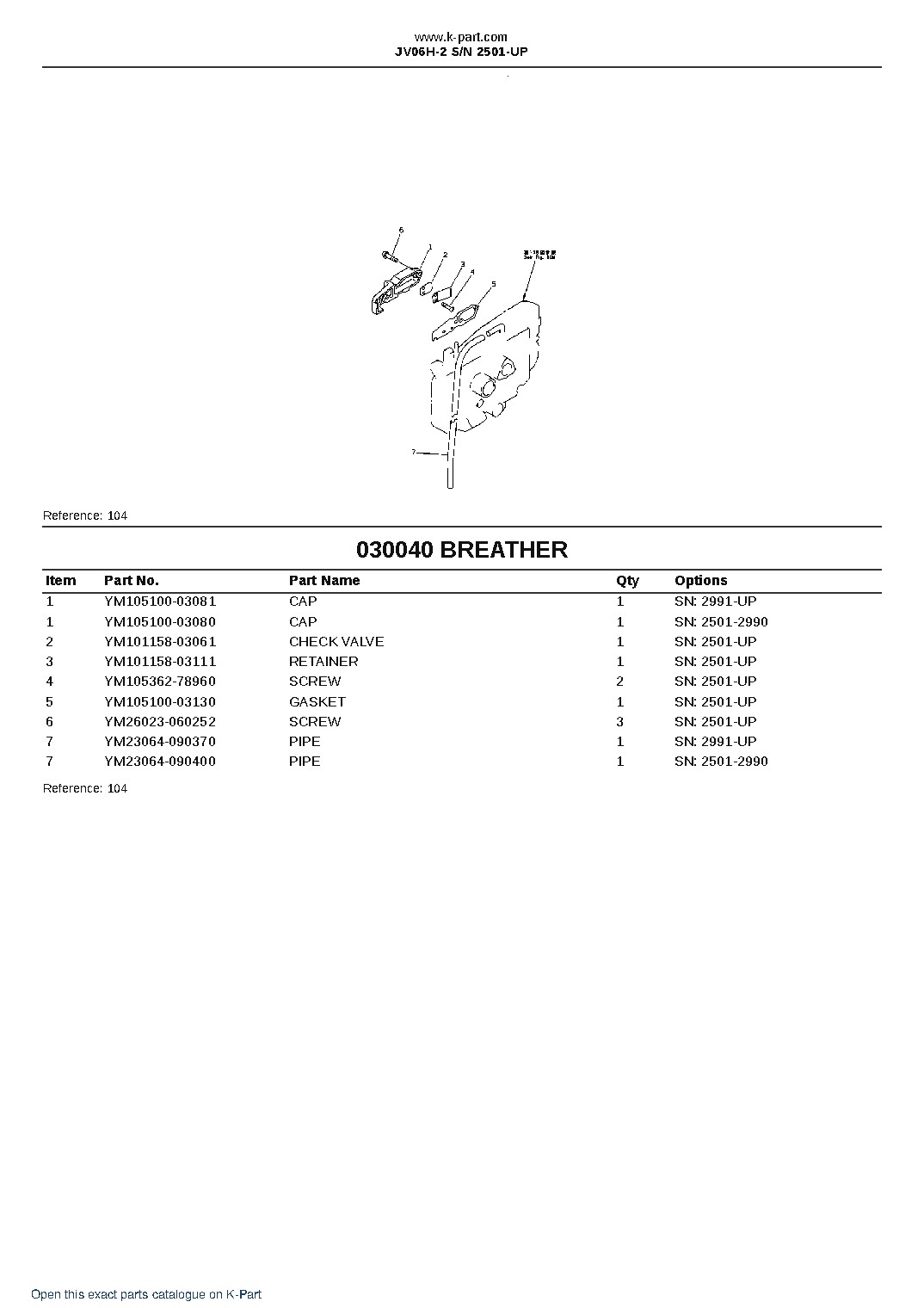 JV06H-2 S/N 2501-UP – sample page 4 JV06H-2 S/N 2501-UP – sample page 4