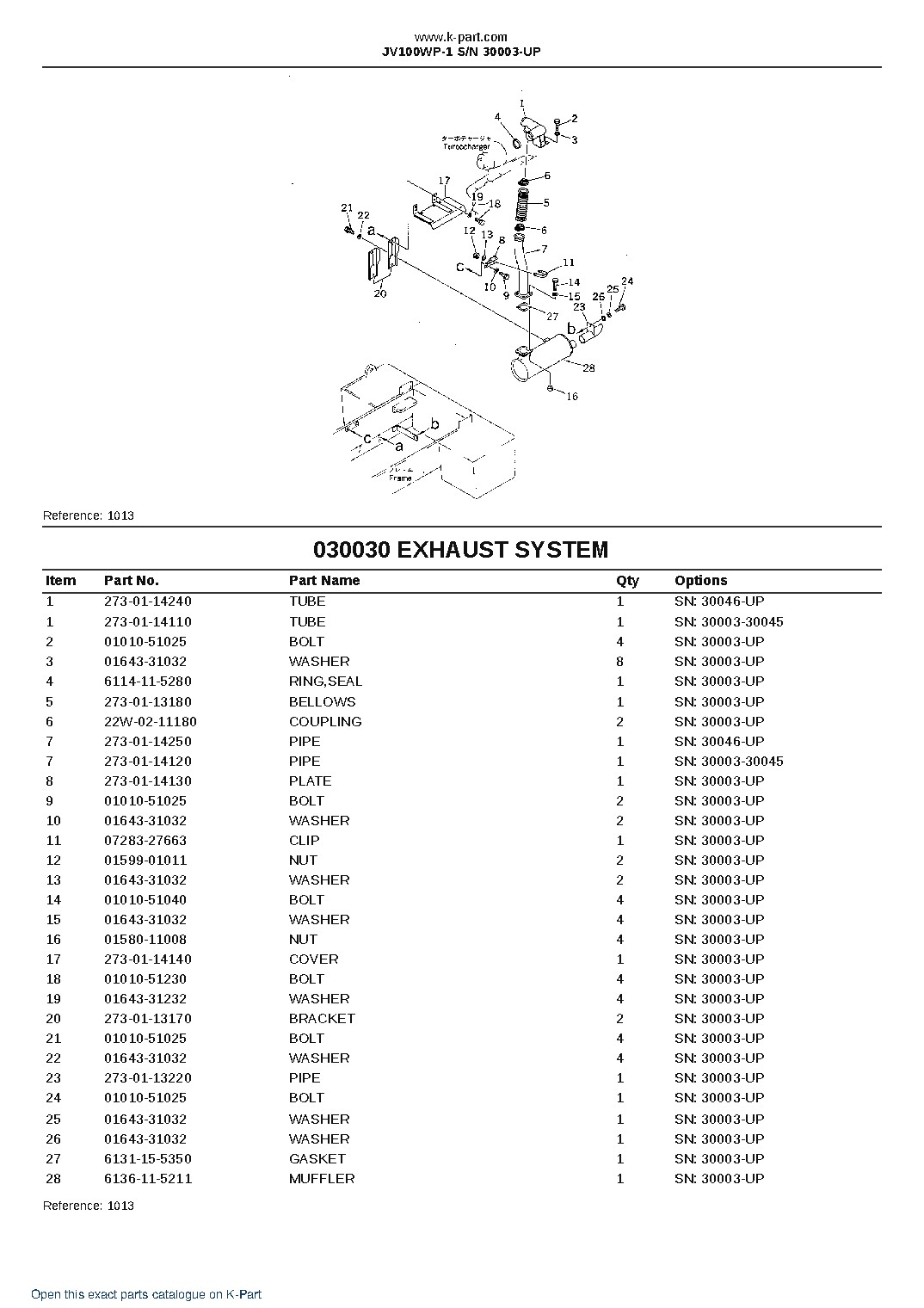 JV100WP-1 S/N 30003-UP – sample page 3 JV100WP-1 S/N 30003-UP – sample page 3