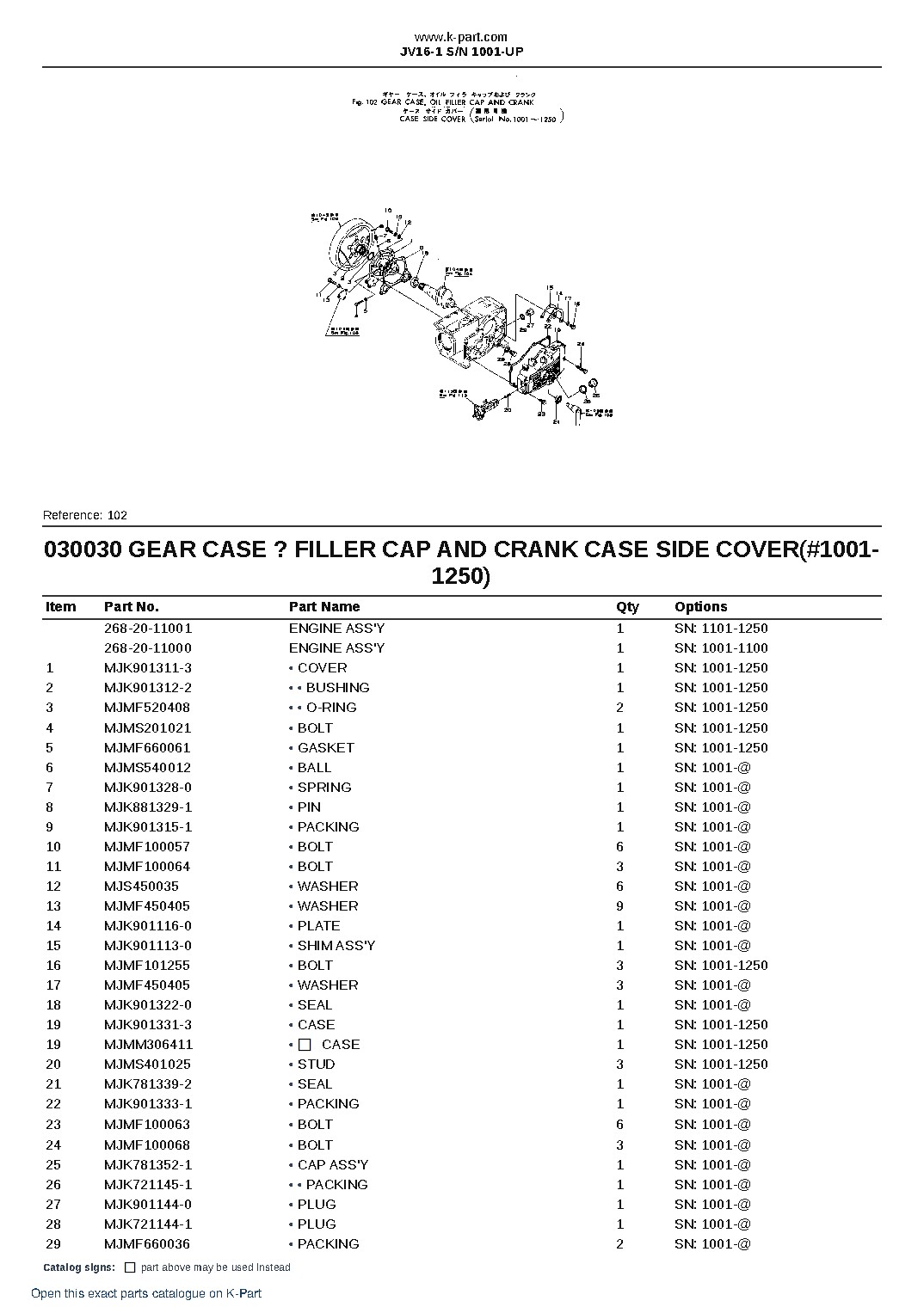 JV16-1 S/N 1001-UP – sample page 5
