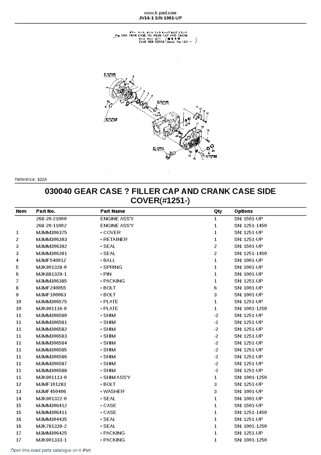 JV16-1 S/N 1001-UP – sample page 7
