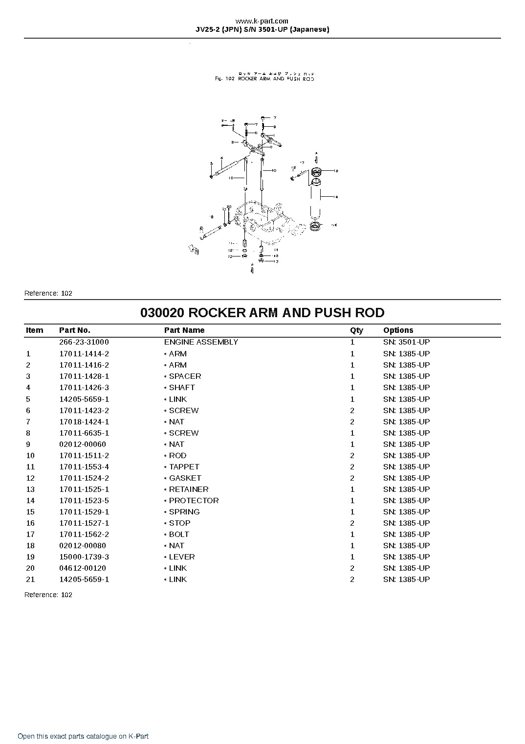 JV25-2 (JPN) S/N 3501-UP (Japanese) – sample page 3 JV25-2 (JPN) S/N 3501-UP (Japanese) – sample page 3