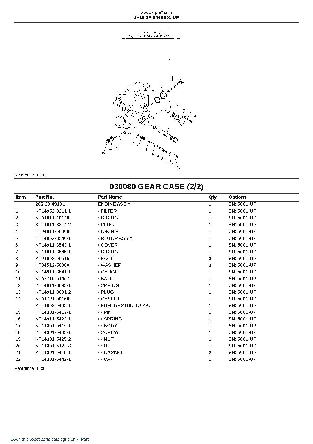 JV25-3A S/N 5001-UP – sample page 8
