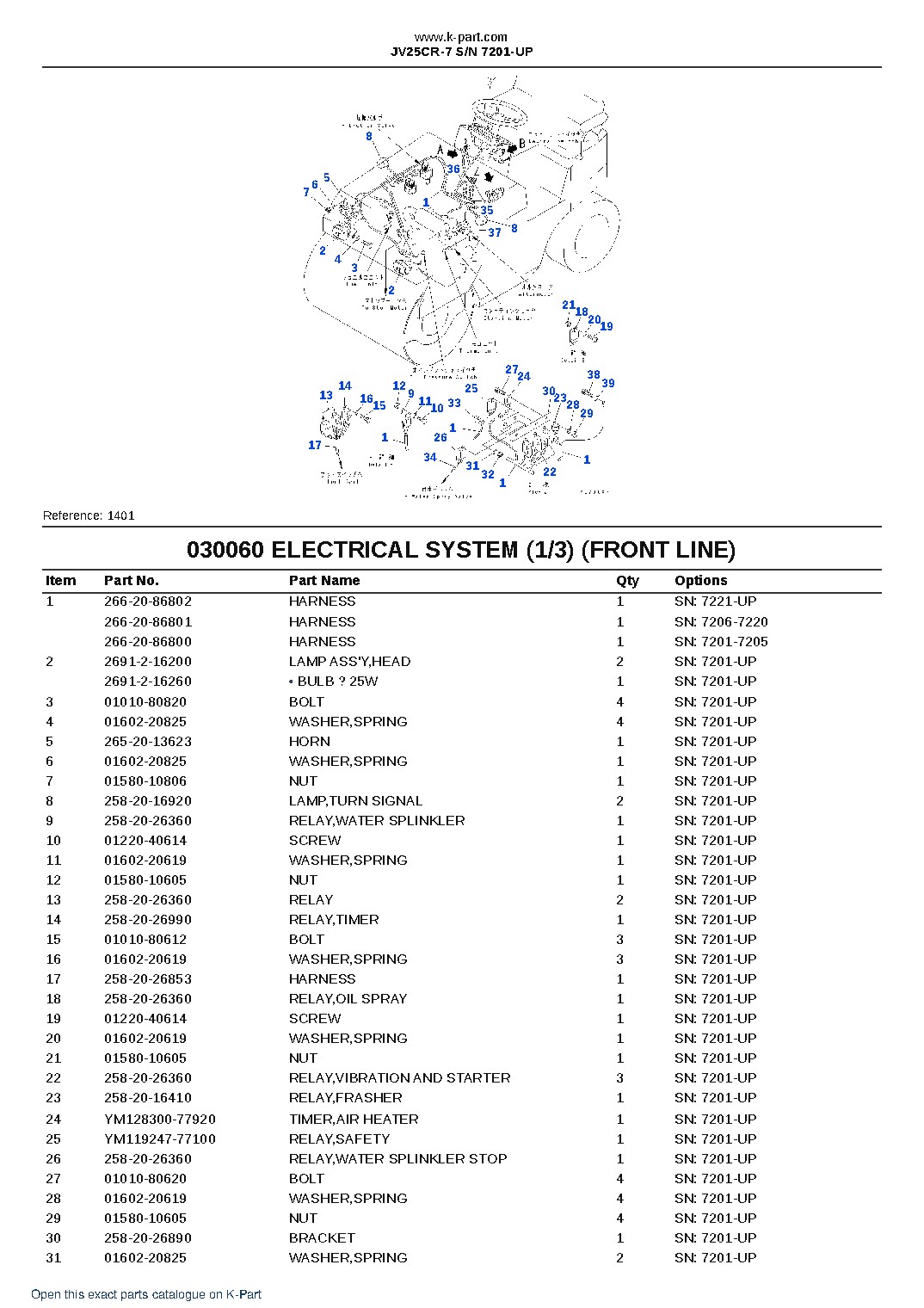 JV25CR-7 S/N 7201-UP – sample page 7