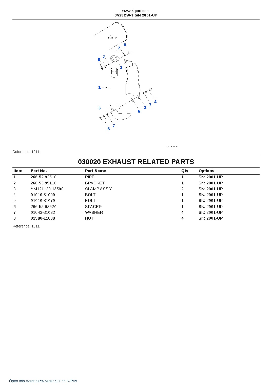 JV25CW-3 S/N 2001-UP – sample page 3