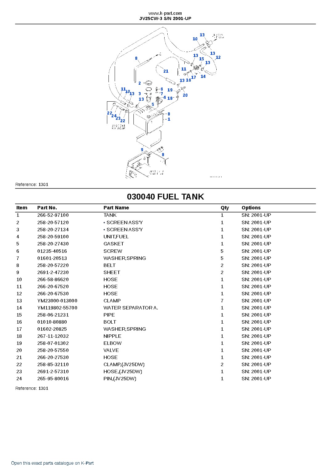 JV25CW-3 S/N 2001-UP – sample page 5