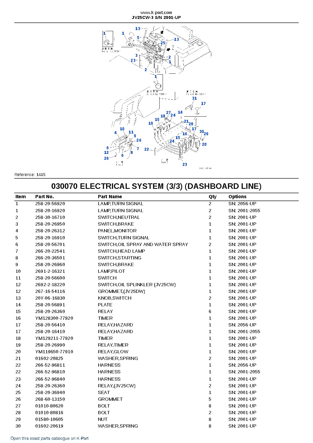JV25CW-3 S/N 2001-UP – sample page 9
