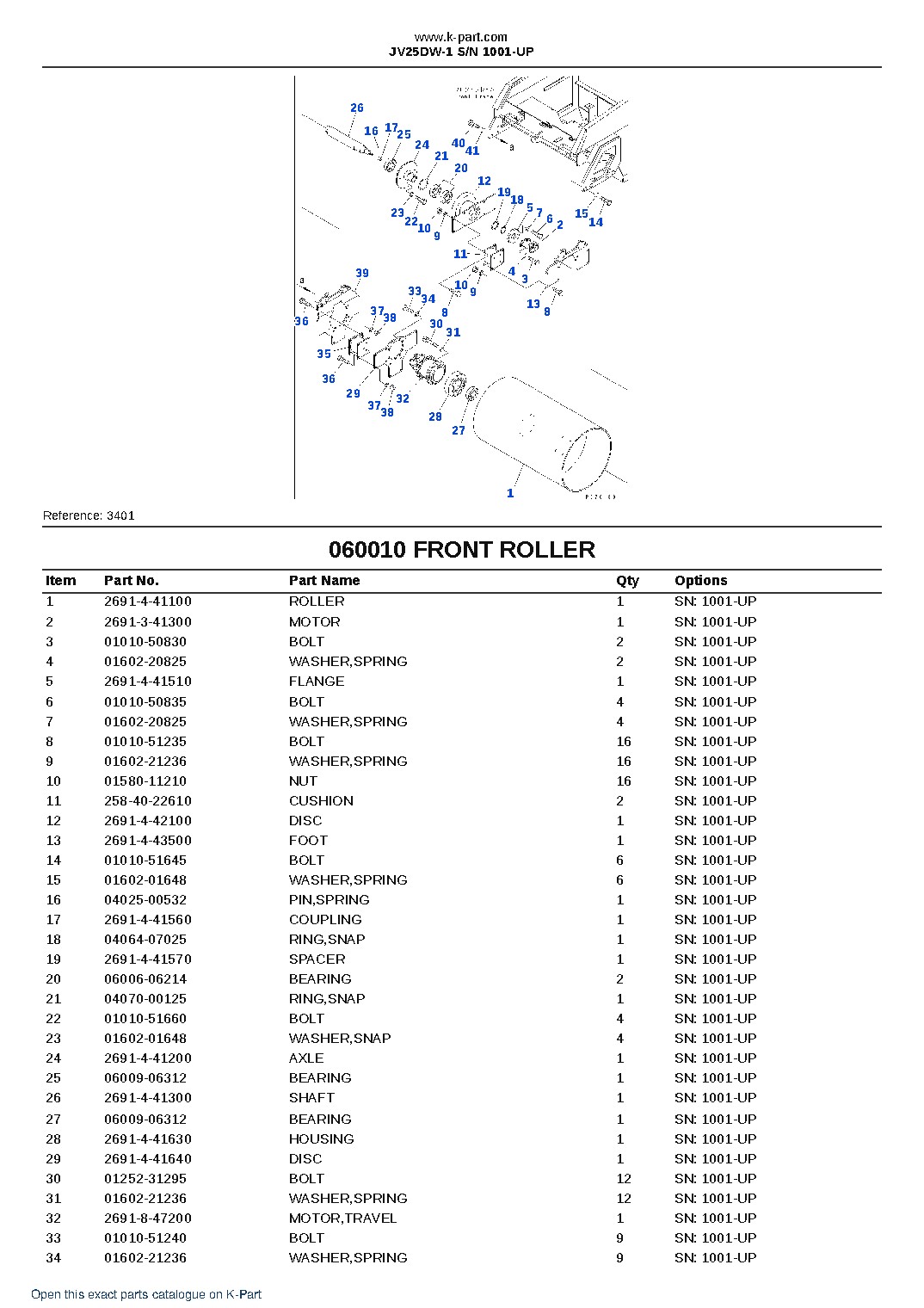 JV25DW-1 S/N 1001-UP – sample page 8