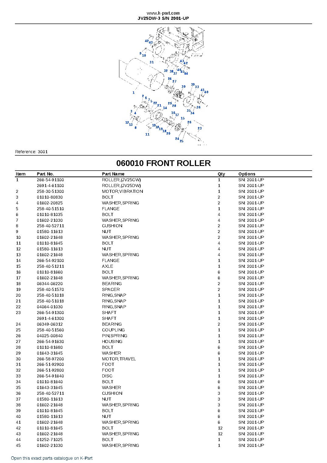 JV25DW-3 S/N 2001-UP – sample page 9 JV25DW-3 S/N 2001-UP – sample page 9