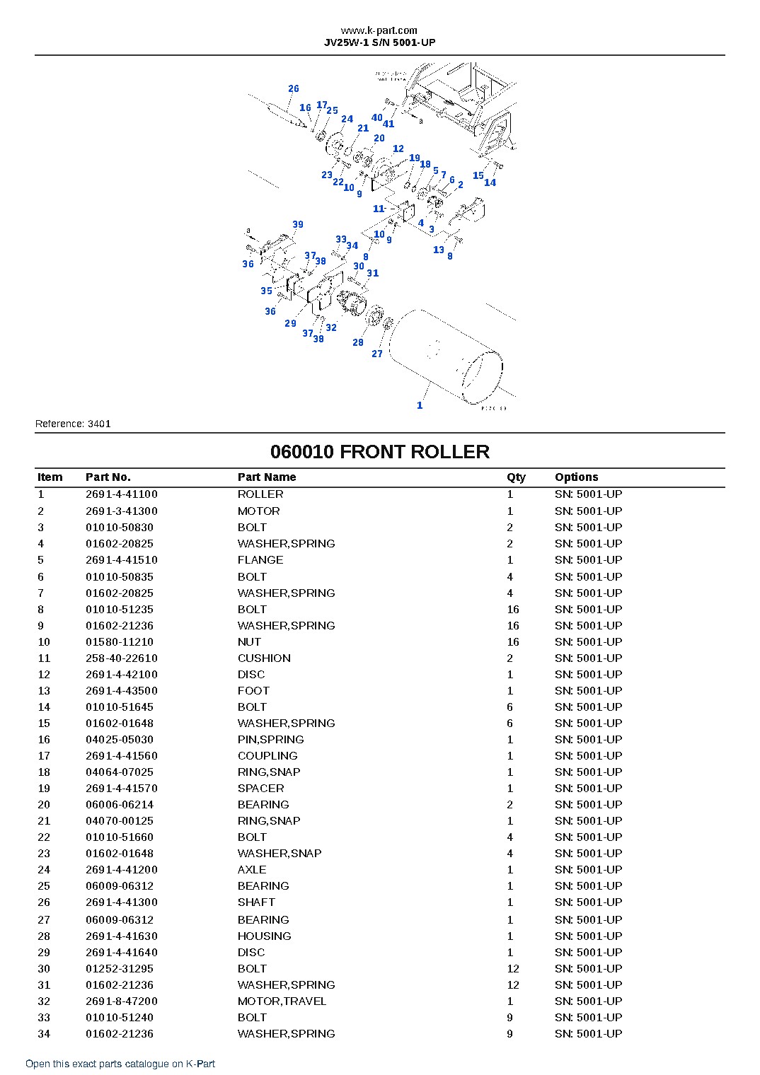 JV25W-1 S/N 5001-UP – sample page 8