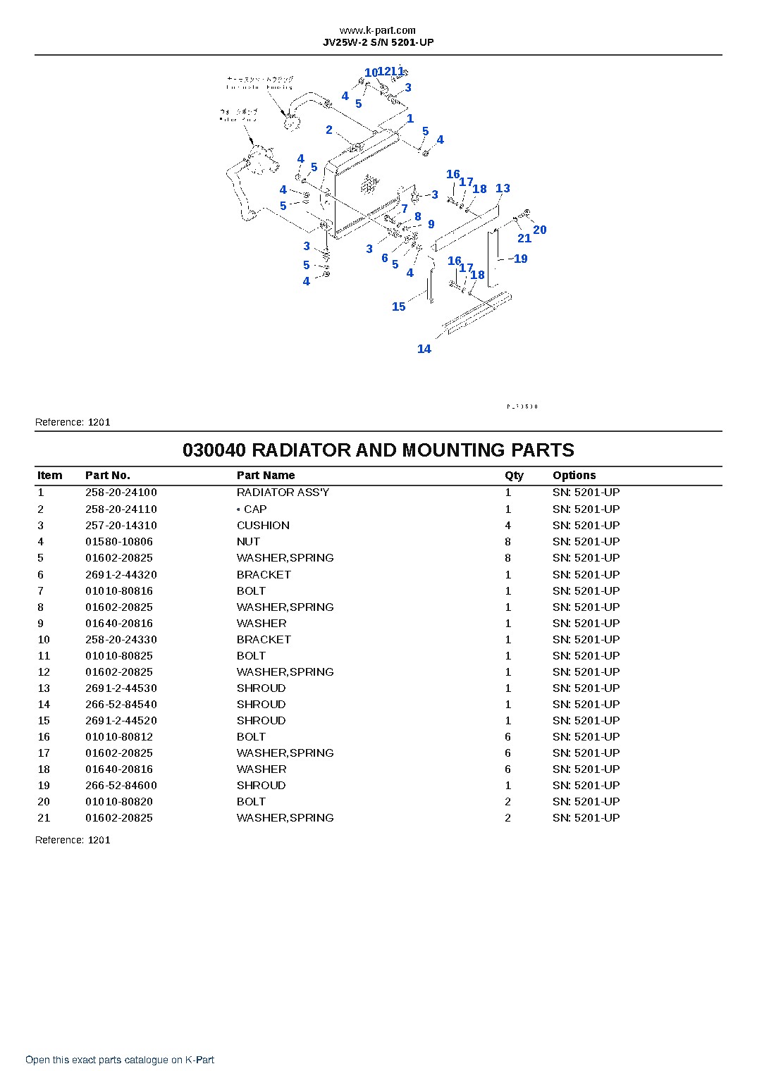 JV25W-2 S/N 5201-UP – sample page 5 JV25W-2 S/N 5201-UP – sample page 5