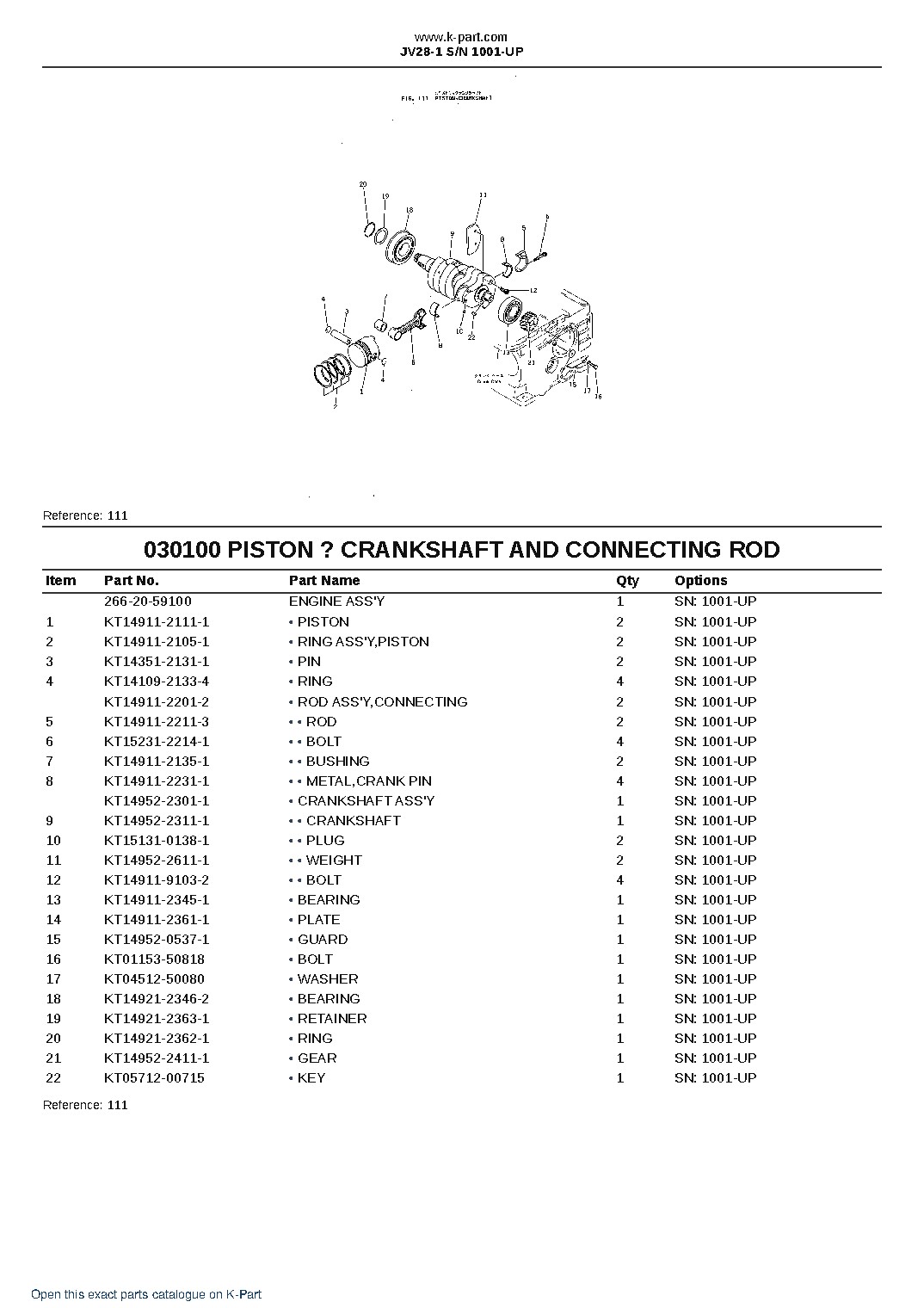 JV28-1 S/N 1001-UP – sample page 10