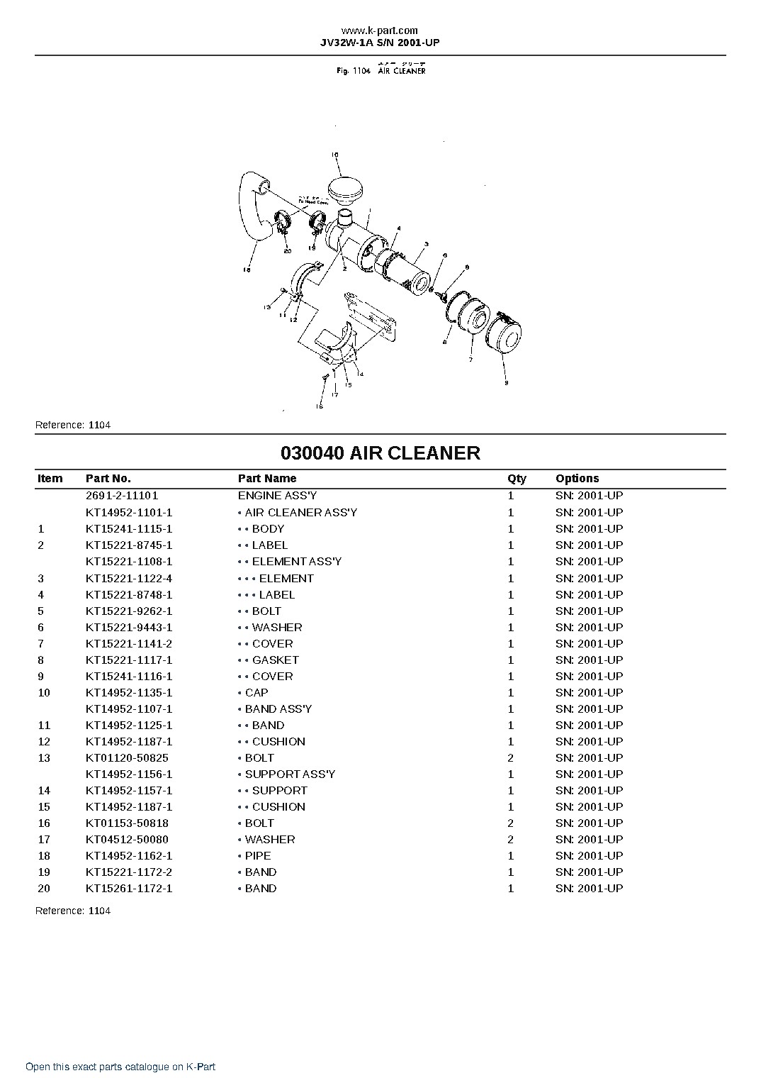 JV32W-1A S/N 2001-UP – sample page 4