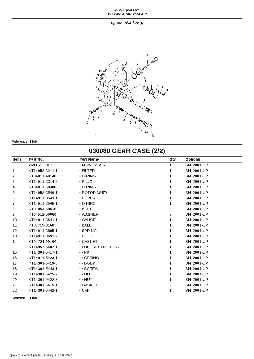 JV32W-1A S/N 2001-UP – sample page 8