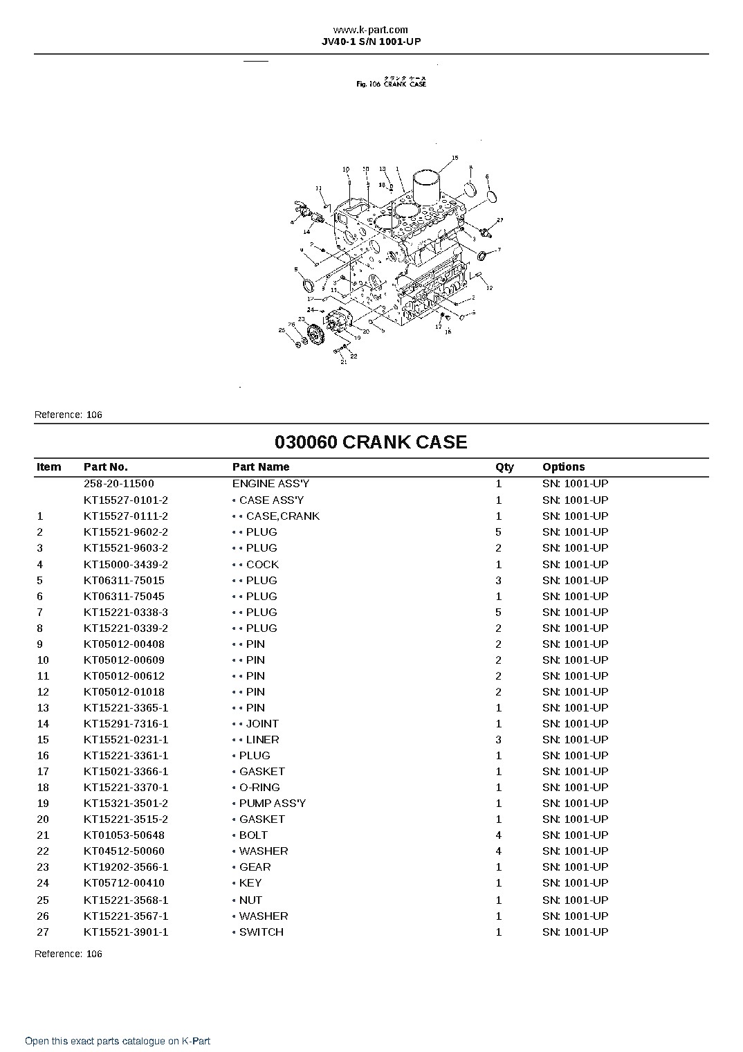 JV40-1 S/N 1001-UP – sample page 6 JV40-1 S/N 1001-UP – sample page 6