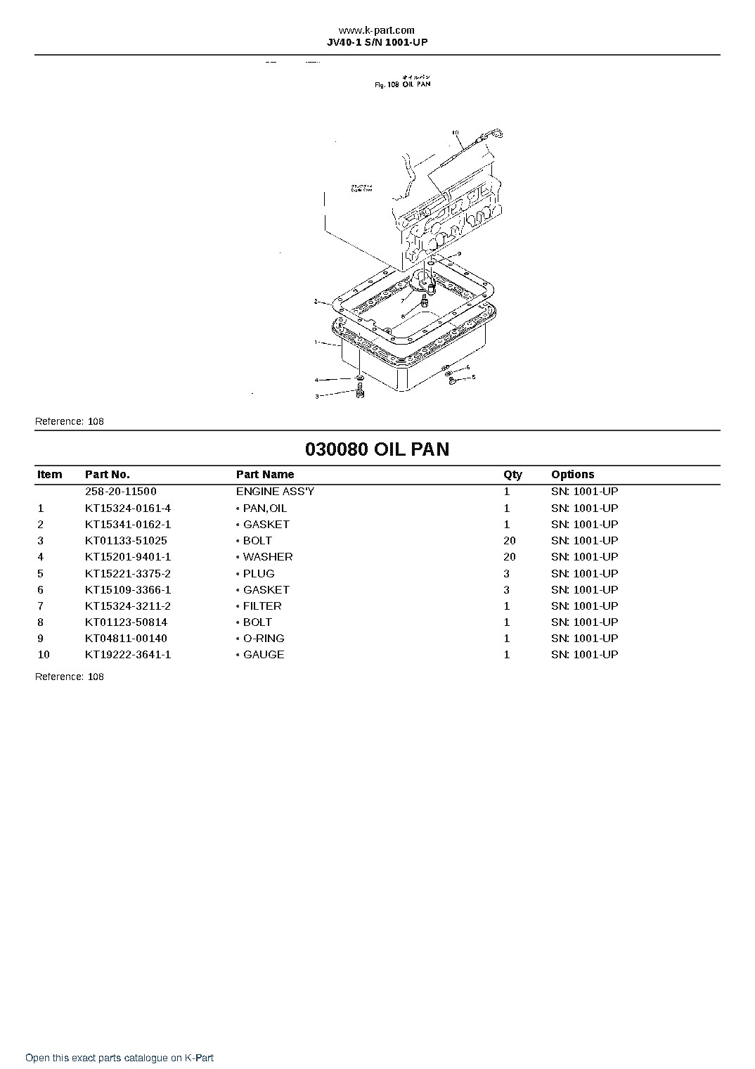 JV40-1 S/N 1001-UP – sample page 8 JV40-1 S/N 1001-UP – sample page 8