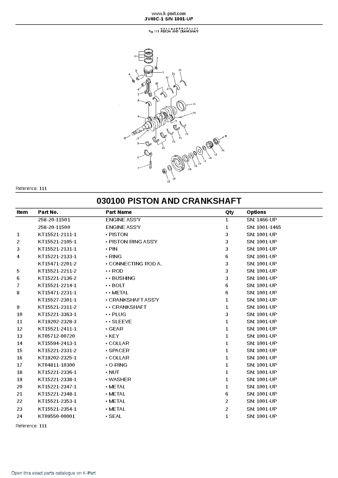 JV40C-1 S/N 1001-UP – sample page 10 JV40C-1 S/N 1001-UP – sample page 10