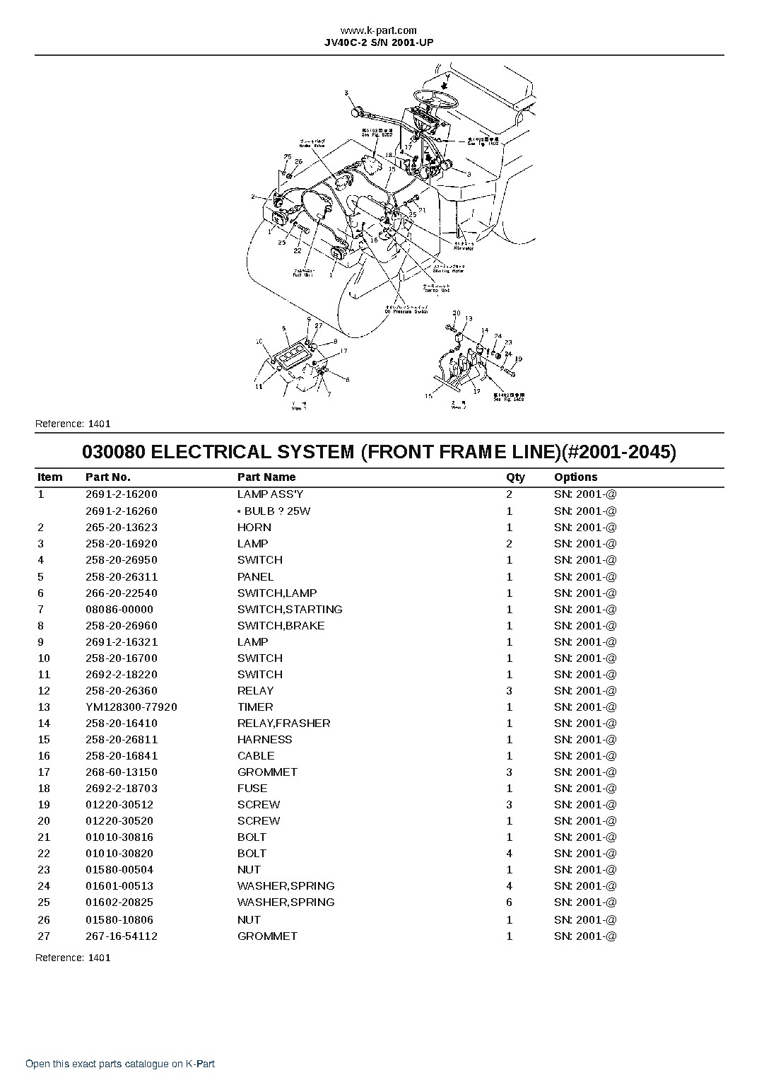 JV40C-2 S/N 2001-UP – sample page 9