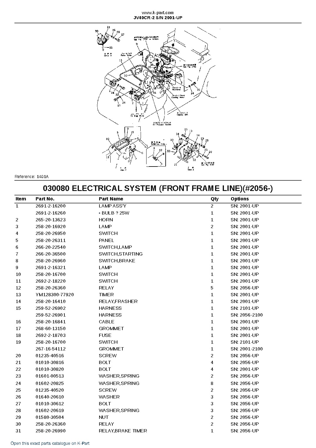 JV40CR-2 S/N 2001-UP – sample page 9