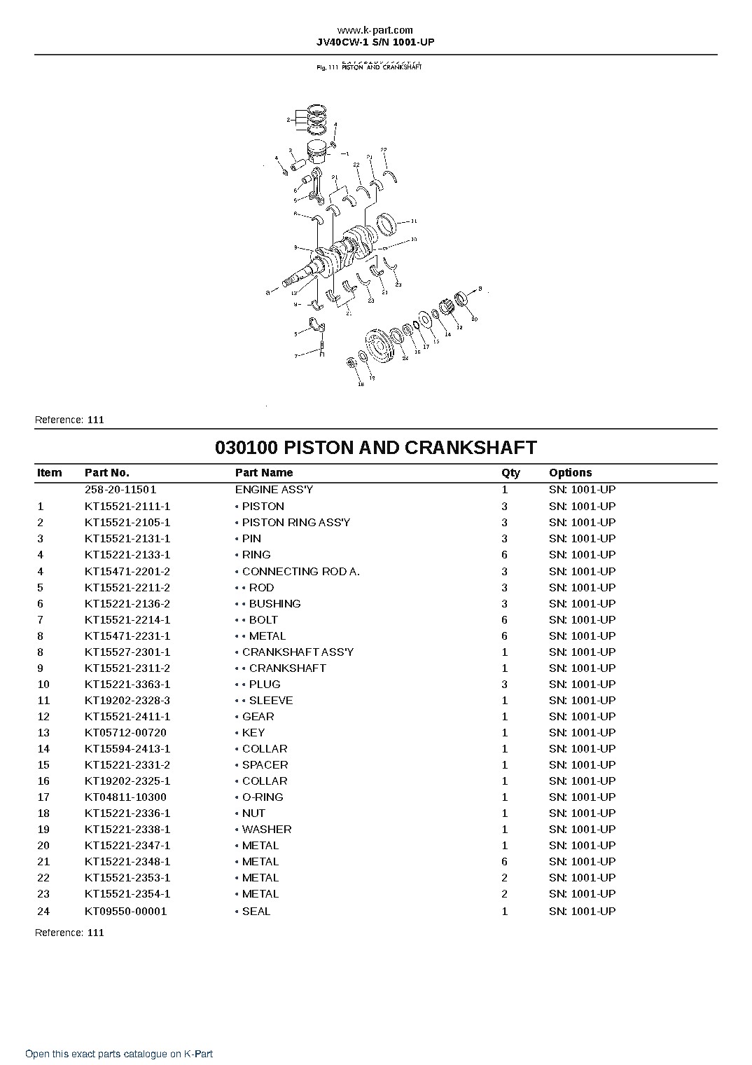 JV40CW-1 S/N 1001-UP – sample page 10