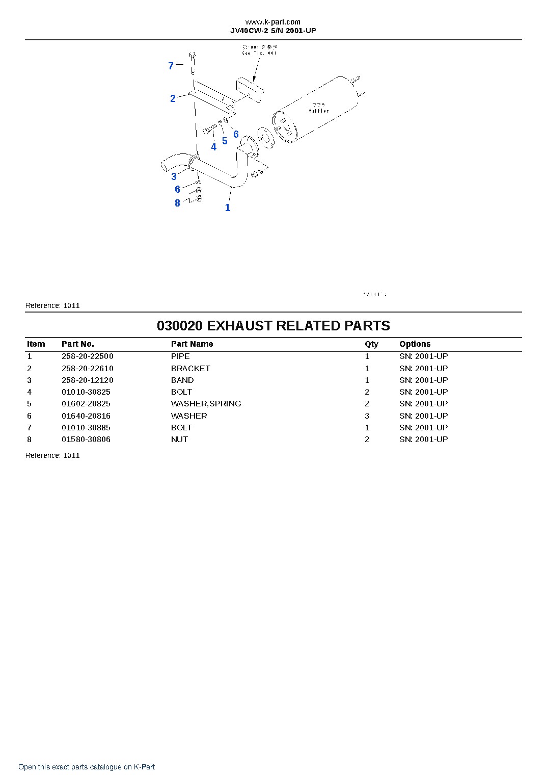 JV40CW-2 S/N 2001-UP – sample page 3 JV40CW-2 S/N 2001-UP – sample page 3