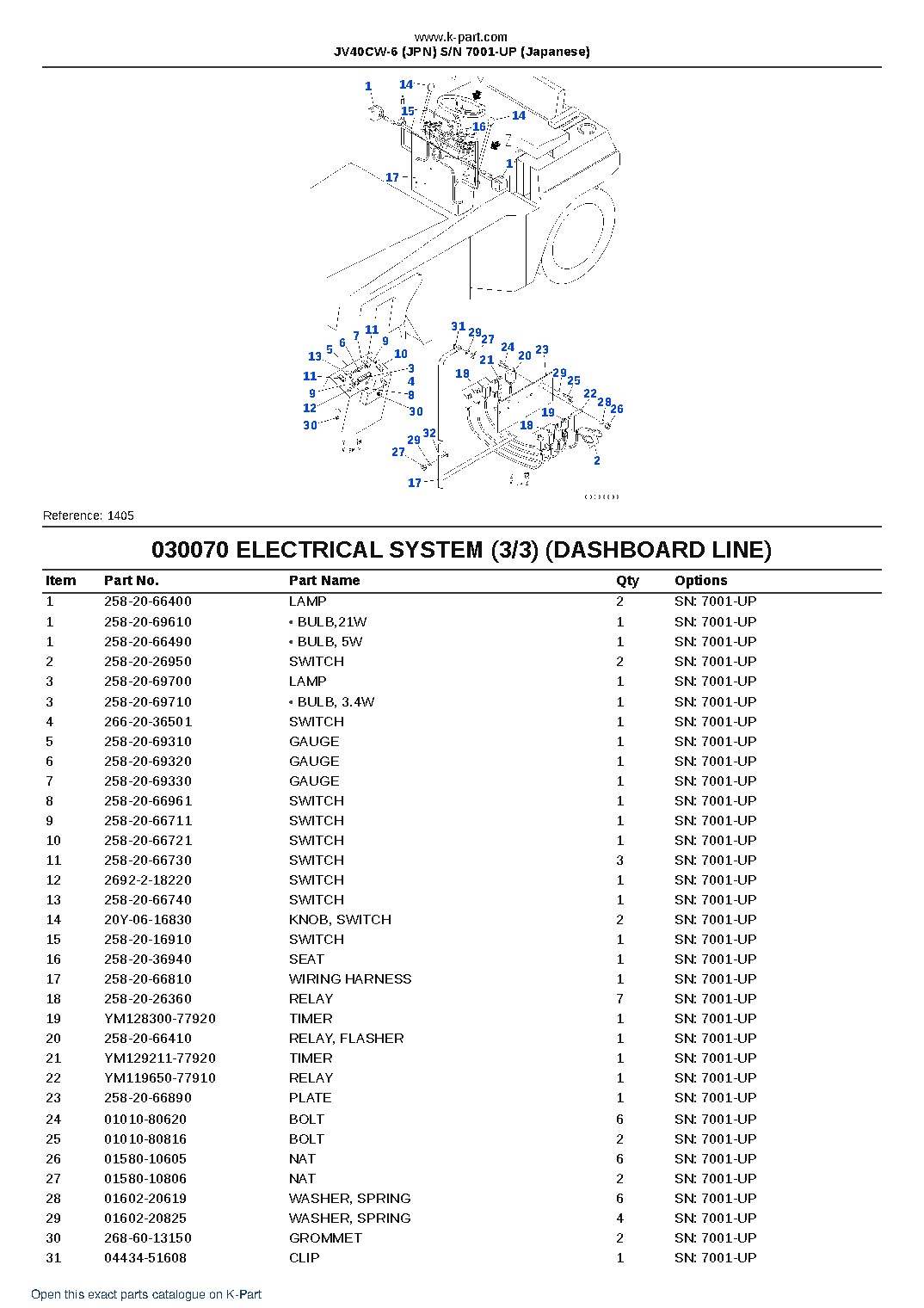 JV40CW-6 (JPN) S/N 7001-UP (Japanese) – sample page 8 JV40CW-6 (JPN) S/N 7001-UP (Japanese) – sample page 8