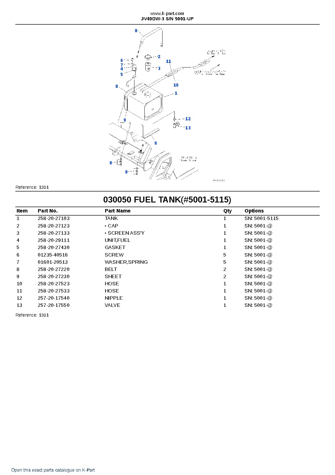 JV40DW-3 S/N 5001-UP – sample page 6 JV40DW-3 S/N 5001-UP – sample page 6