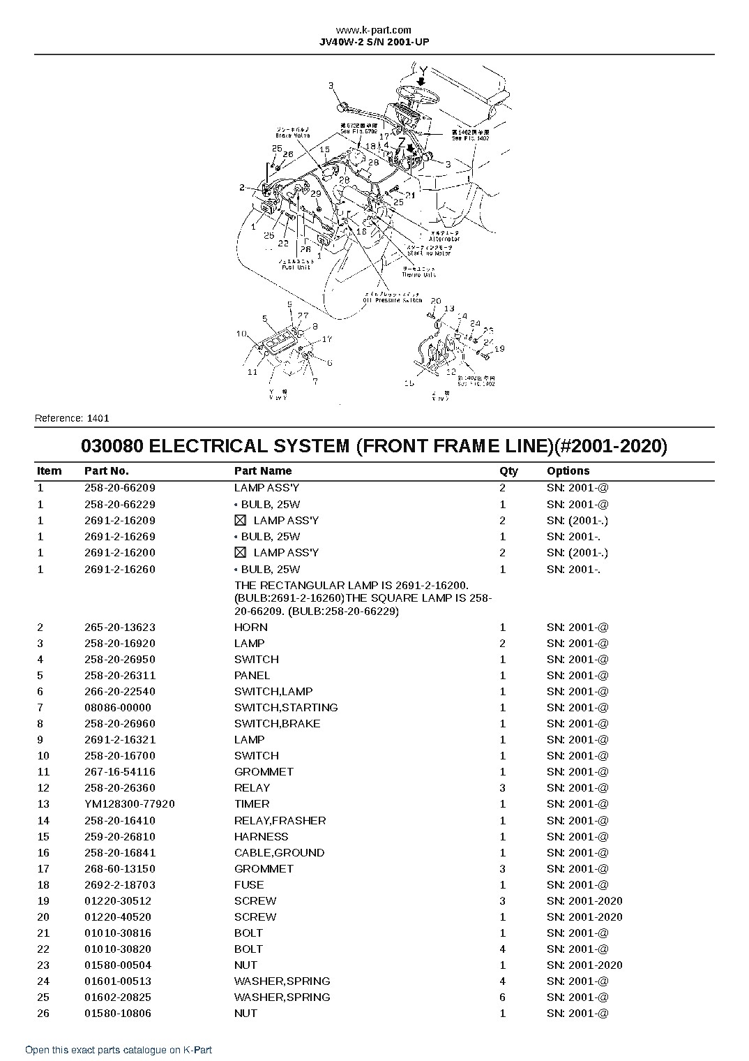 JV40W-2 S/N 2001-UP – sample page 9