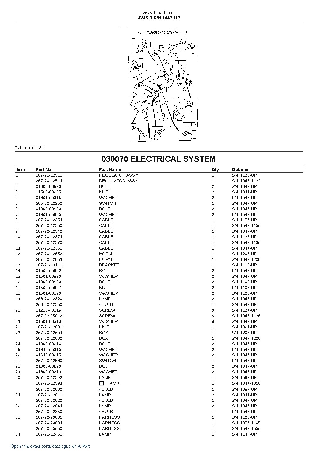 JV45-1 S/N 1047-UP – sample page 9