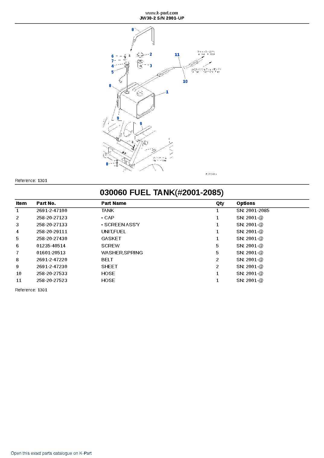 JW30-2 S/N 2001-UP – sample page 7
