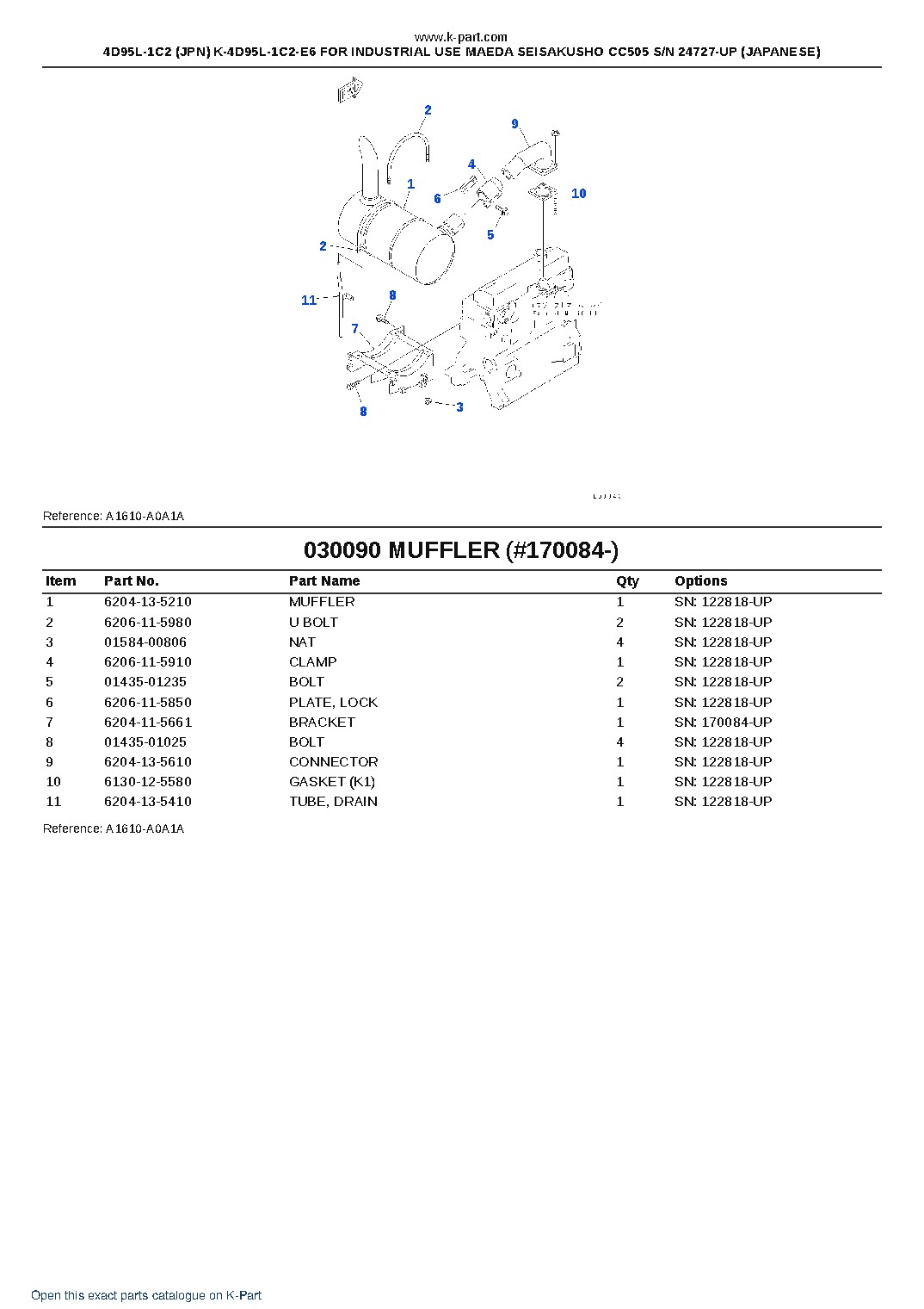 4D95L-1C2 (JPN) K-4D95L-1C2-E6 FOR INDUSTRIAL USE MAEDA SEISAKUSHO CC505 S/N 24727-UP (JAPANESE) – sample page 9 4D95L-1C2 (JPN) K-4D95L-1C2-E6 FOR INDUSTRIAL USE MAEDA SEISAKUSHO CC505 S/N 24727-UP (JAPANESE) – sample page 9