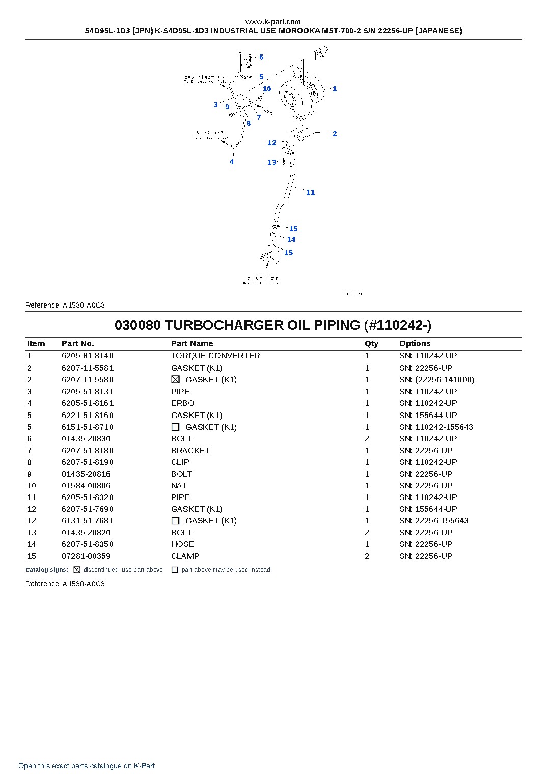 S4D95L-1D3 (JPN) K-S4D95L-1D3 INDUSTRIAL USE MOROOKA MST-700-2 S/N 22256-UP (JAPANESE) – sample page 8 S4D95L-1D3 (JPN) K-S4D95L-1D3 INDUSTRIAL USE MOROOKA MST-700-2 S/N 22256-UP (JAPANESE) – sample page 8