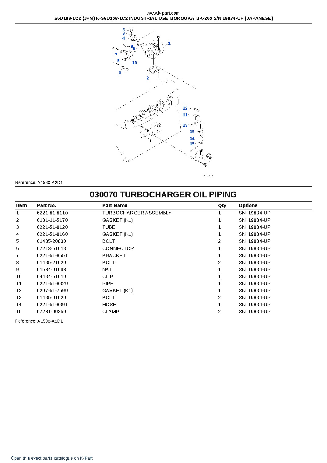 S6D108-1C2 (JPN) K-S6D108-1C2 INDUSTRIAL USE MOROOKA MK-200 S/N 19834-UP (JAPANESE) – sample page 7 S6D108-1C2 (JPN) K-S6D108-1C2 INDUSTRIAL USE MOROOKA MK-200 S/N 19834-UP (JAPANESE) – sample page 7