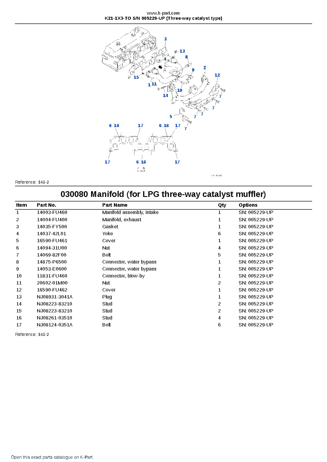 K21-1X3-TO S/N 005229-UP (Three-way catalyst type) – sample page 10 K21-1X3-TO S/N 005229-UP (Three-way catalyst type) – sample page 10