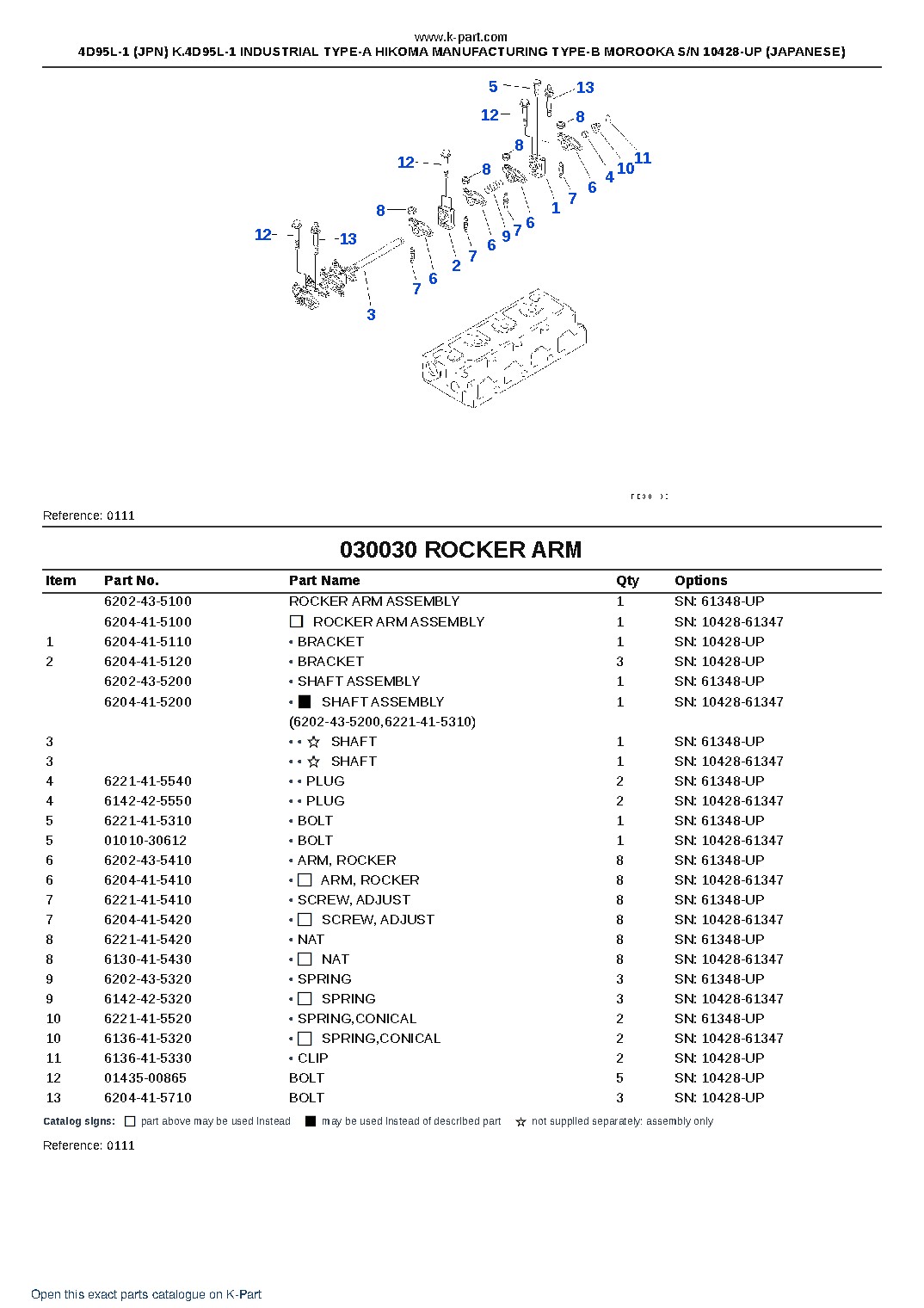 4D95L-1 (JPN) K.4D95L-1 INDUSTRIAL TYPE-A HIKOMA MANUFACTURING TYPE-B MOROOKA S/N 10428-UP (JAPANESE) – sample page 4 4D95L-1 (JPN) K.4D95L-1 INDUSTRIAL TYPE-A HIKOMA MANUFACTURING TYPE-B MOROOKA S/N 10428-UP (JAPANESE) – sample page 4