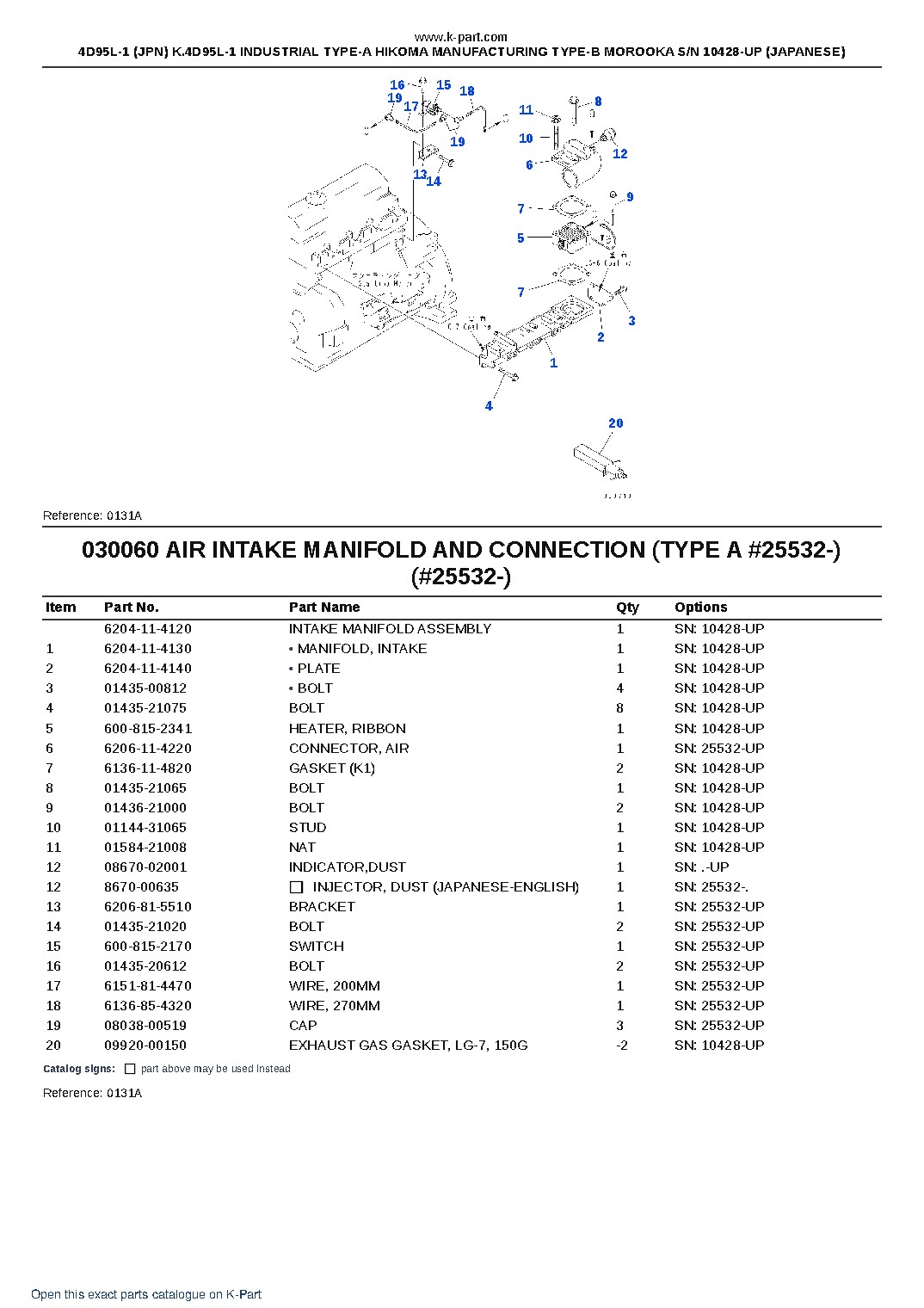 4D95L-1 (JPN) K.4D95L-1 INDUSTRIAL TYPE-A HIKOMA MANUFACTURING TYPE-B MOROOKA S/N 10428-UP (JAPANESE) – sample page 7 4D95L-1 (JPN) K.4D95L-1 INDUSTRIAL TYPE-A HIKOMA MANUFACTURING TYPE-B MOROOKA S/N 10428-UP (JAPANESE) – sample page 7