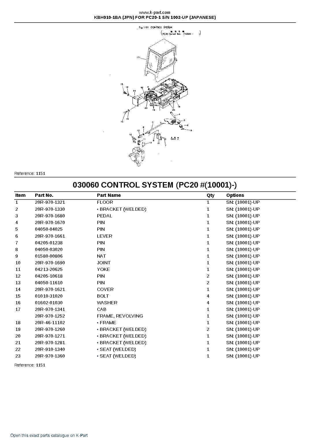 KBH010-1BA (JPN) FOR PC20-1 S/N 1002-UP (JAPANESE) – sample page 10 KBH010-1BA (JPN) FOR PC20-1 S/N 1002-UP (JAPANESE) – sample page 10