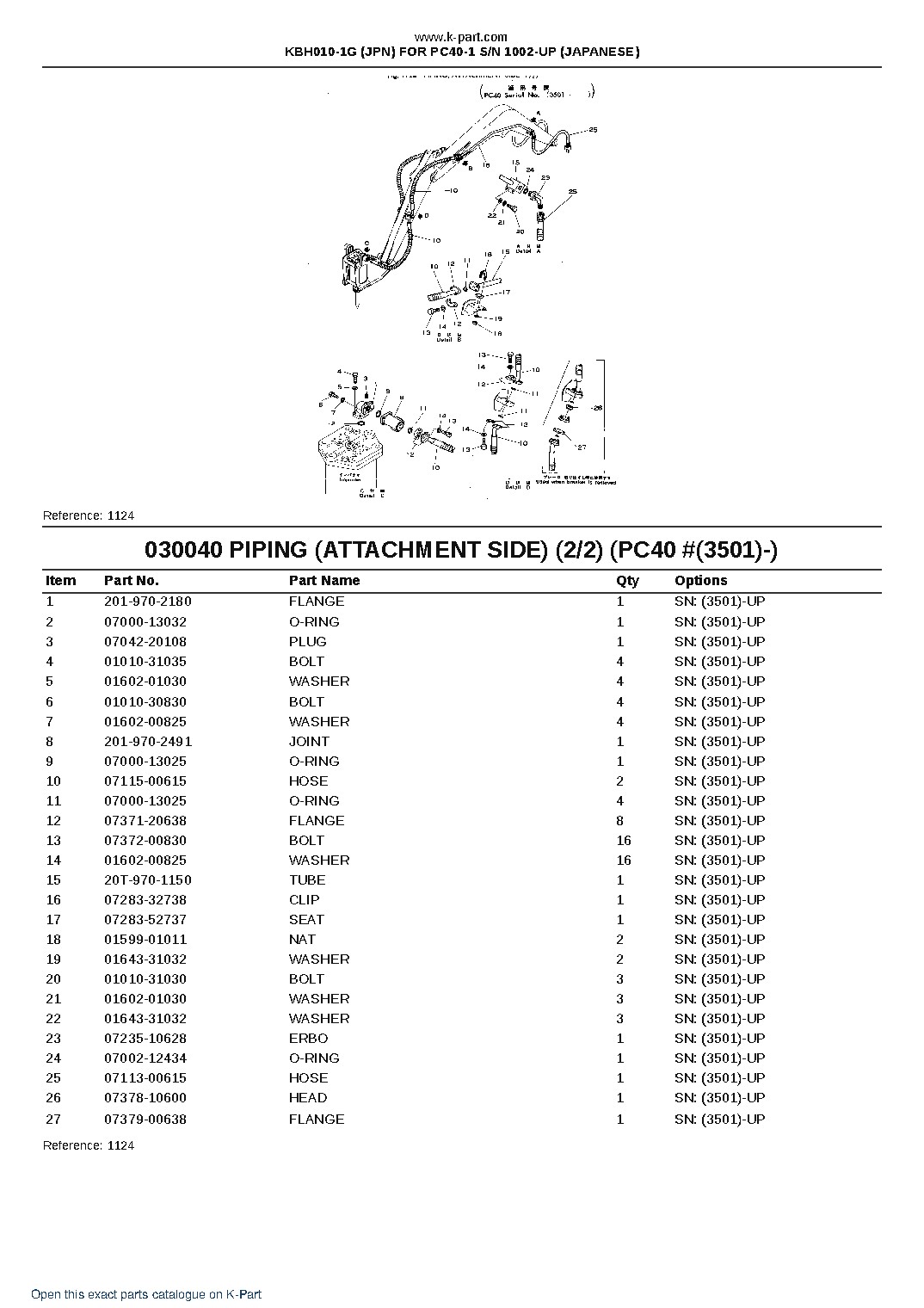KBH010-1G (JPN) FOR PC40-1 S/N 1002-UP (JAPANESE) – sample page 6 KBH010-1G (JPN) FOR PC40-1 S/N 1002-UP (JAPANESE) – sample page 6