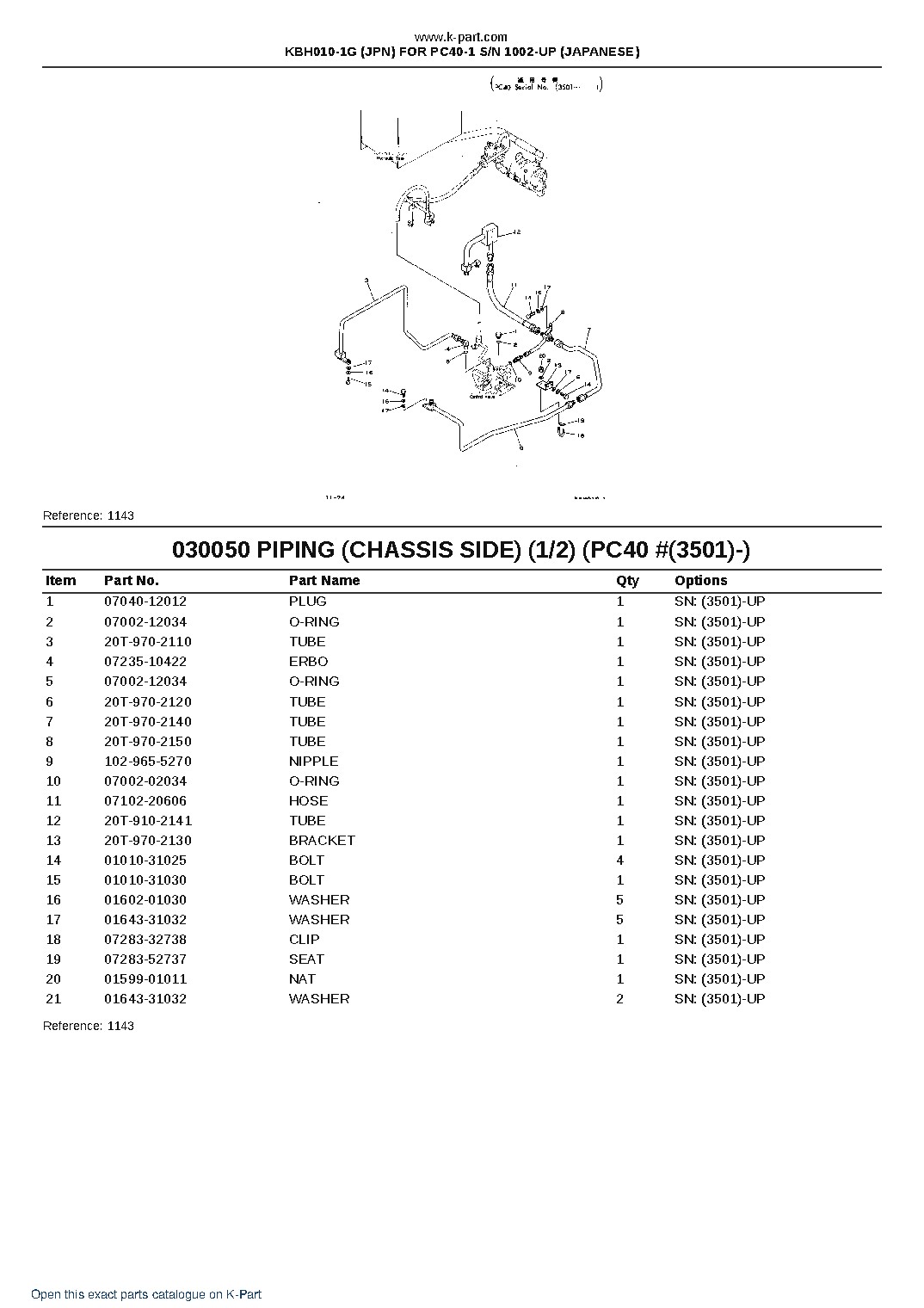 KBH010-1G (JPN) FOR PC40-1 S/N 1002-UP (JAPANESE) – sample page 7 KBH010-1G (JPN) FOR PC40-1 S/N 1002-UP (JAPANESE) – sample page 7
