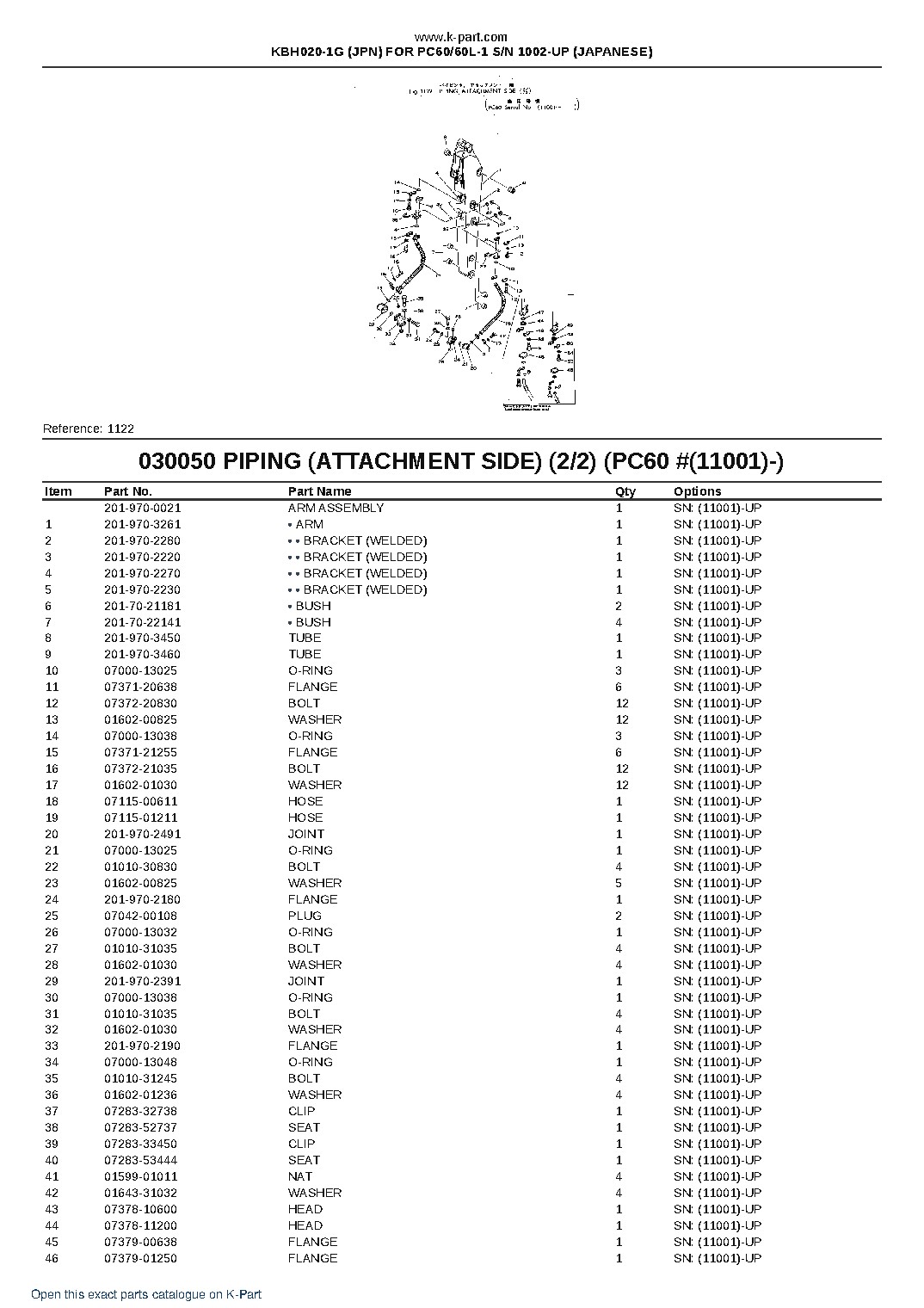 KBH020-1G (JPN) FOR PC60/60L-1 S/N 1002-UP (JAPANESE) – sample page 7 KBH020-1G (JPN) FOR PC60/60L-1 S/N 1002-UP (JAPANESE) – sample page 7