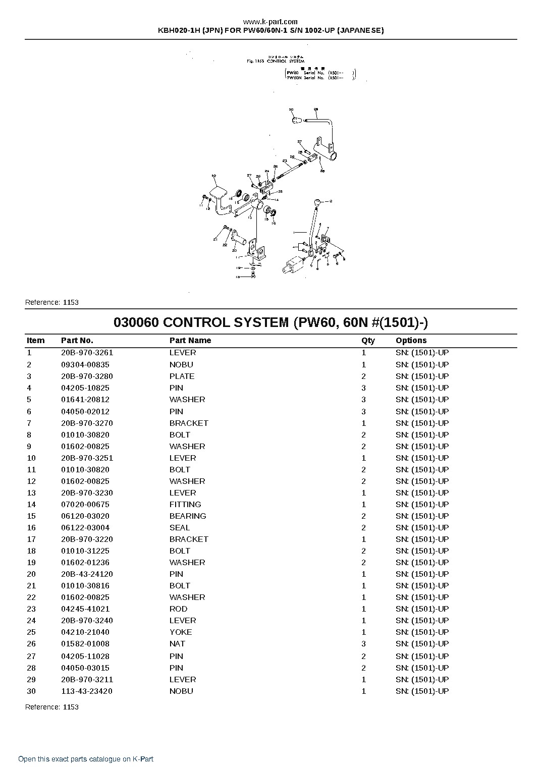 KBH020-1H (JPN) FOR PW60/60N-1 S/N 1002-UP (JAPANESE) – sample page 10 KBH020-1H (JPN) FOR PW60/60N-1 S/N 1002-UP (JAPANESE) – sample page 10