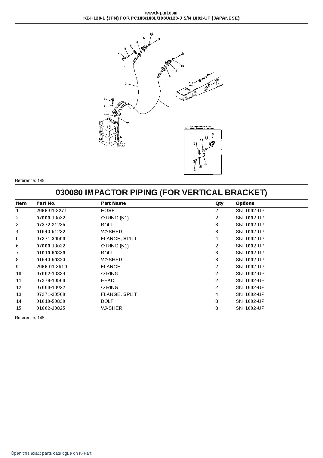 KBH120-1 (JPN) FOR PC100/100L/100U/120-3 S/N 1002-UP (JAPANESE) – sample page 9