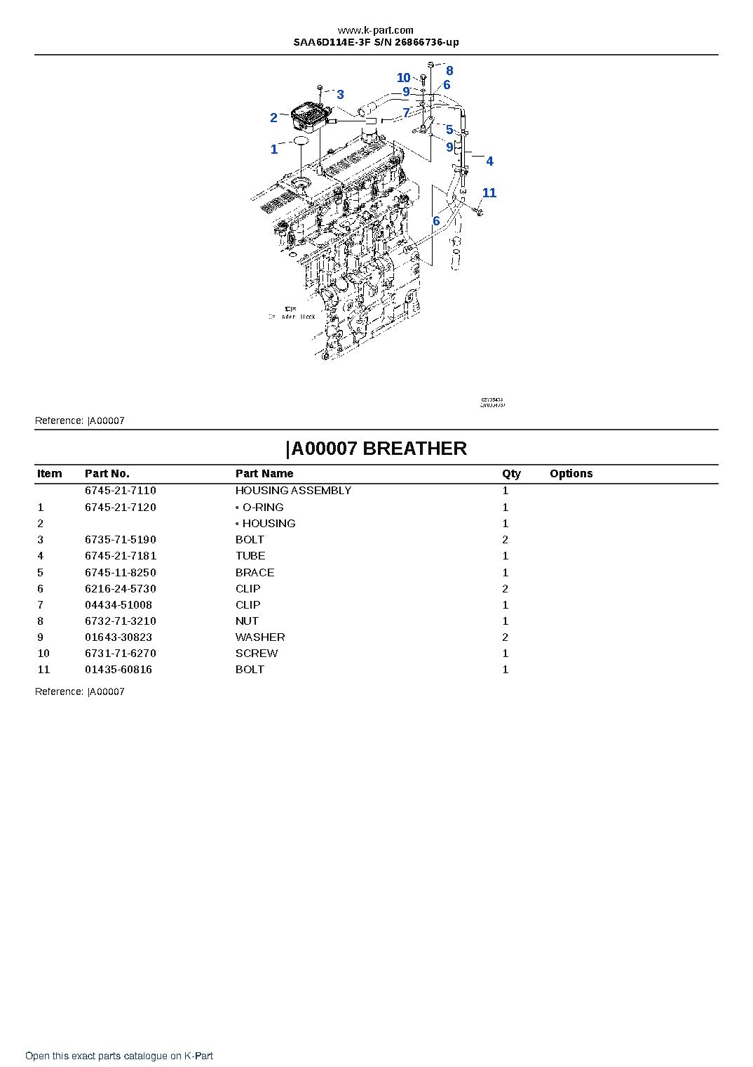 SAA6D114E-3F S/N 26866736-up – sample page 5 SAA6D114E-3F S/N 26866736-up – sample page 5