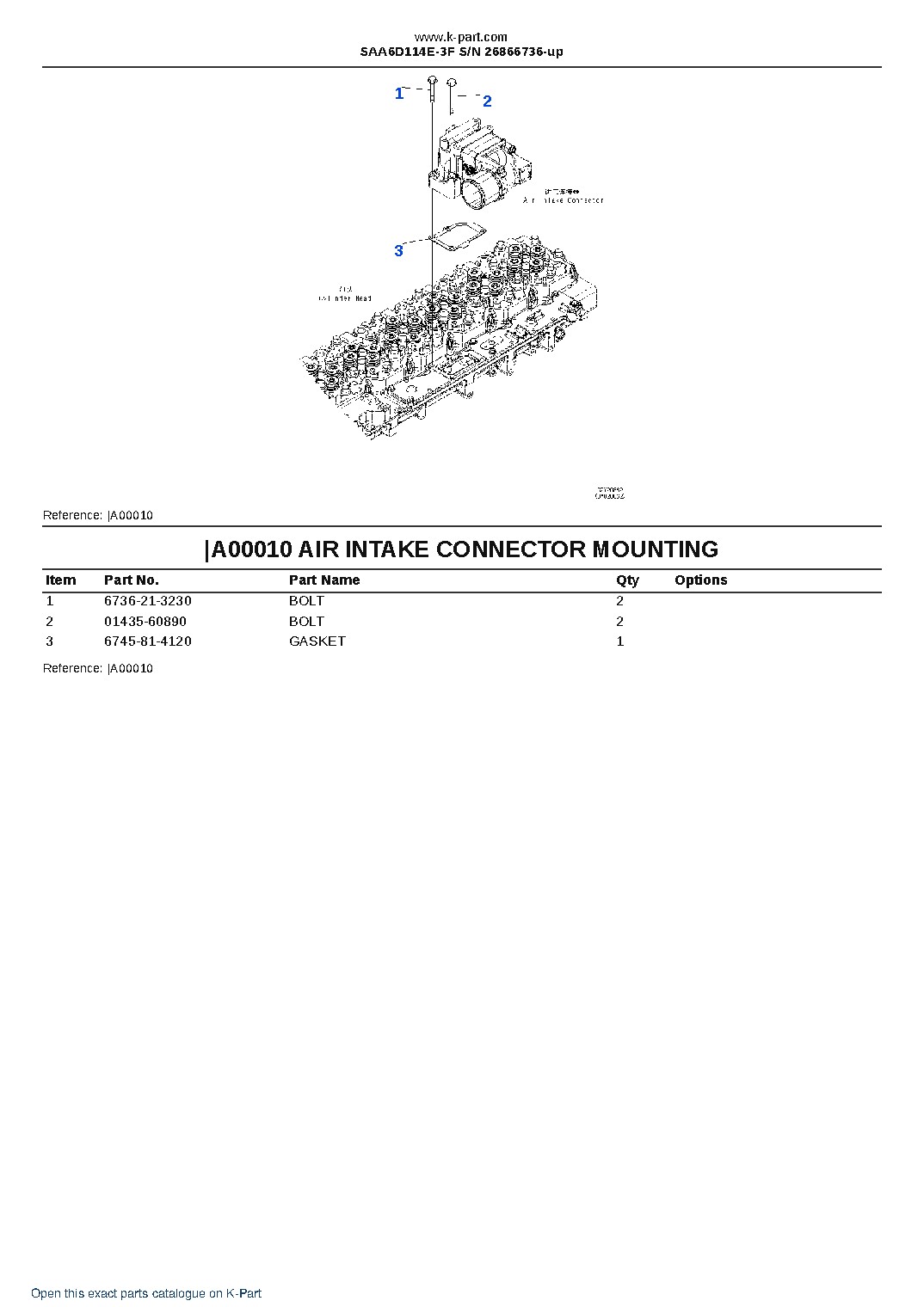 SAA6D114E-3F S/N 26866736-up – sample page 8 SAA6D114E-3F S/N 26866736-up – sample page 8
