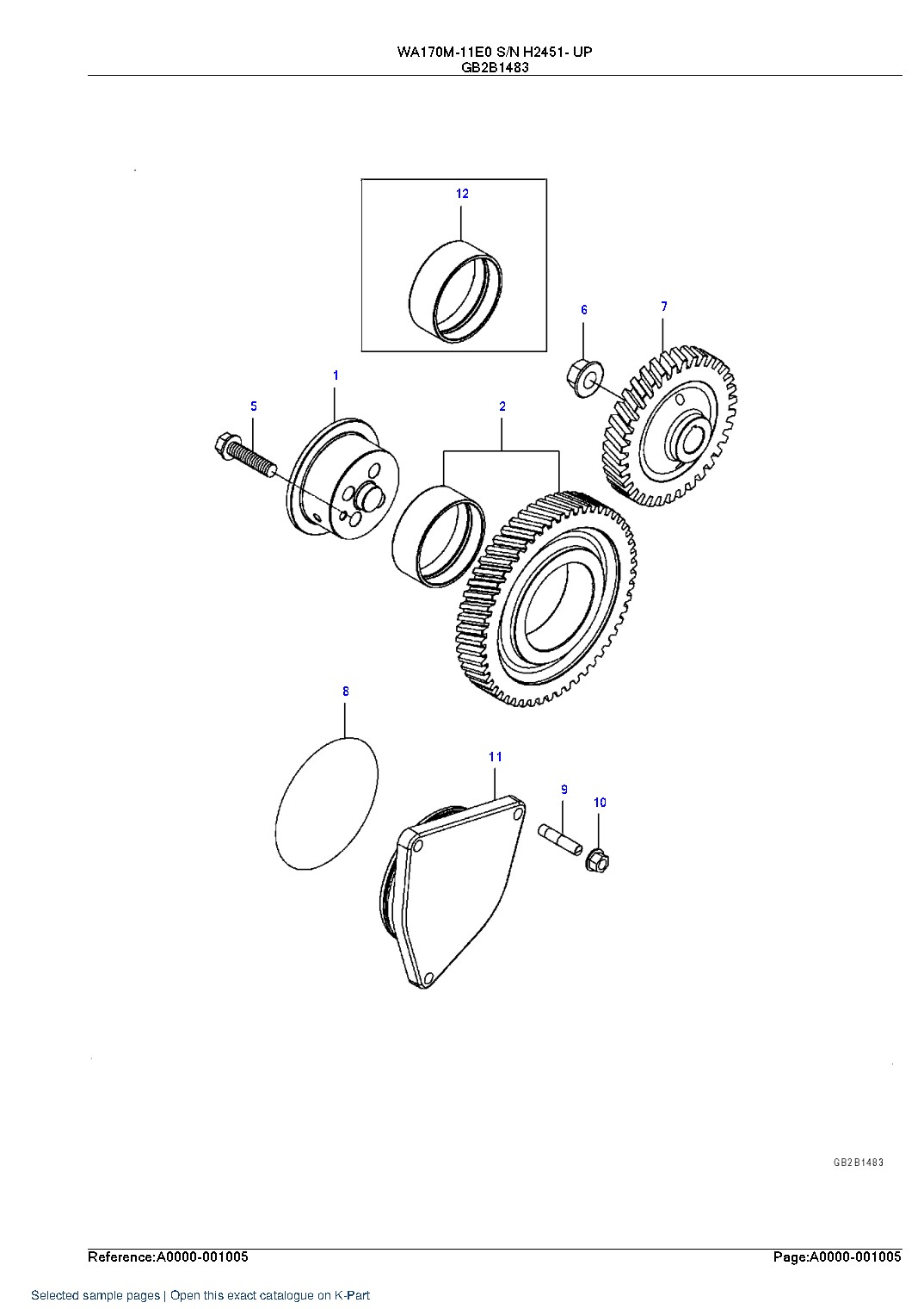WA170M-11E0 S/N H2451- UP – sample page 9 WA170M-11E0 S/N H2451- UP – sample page 9