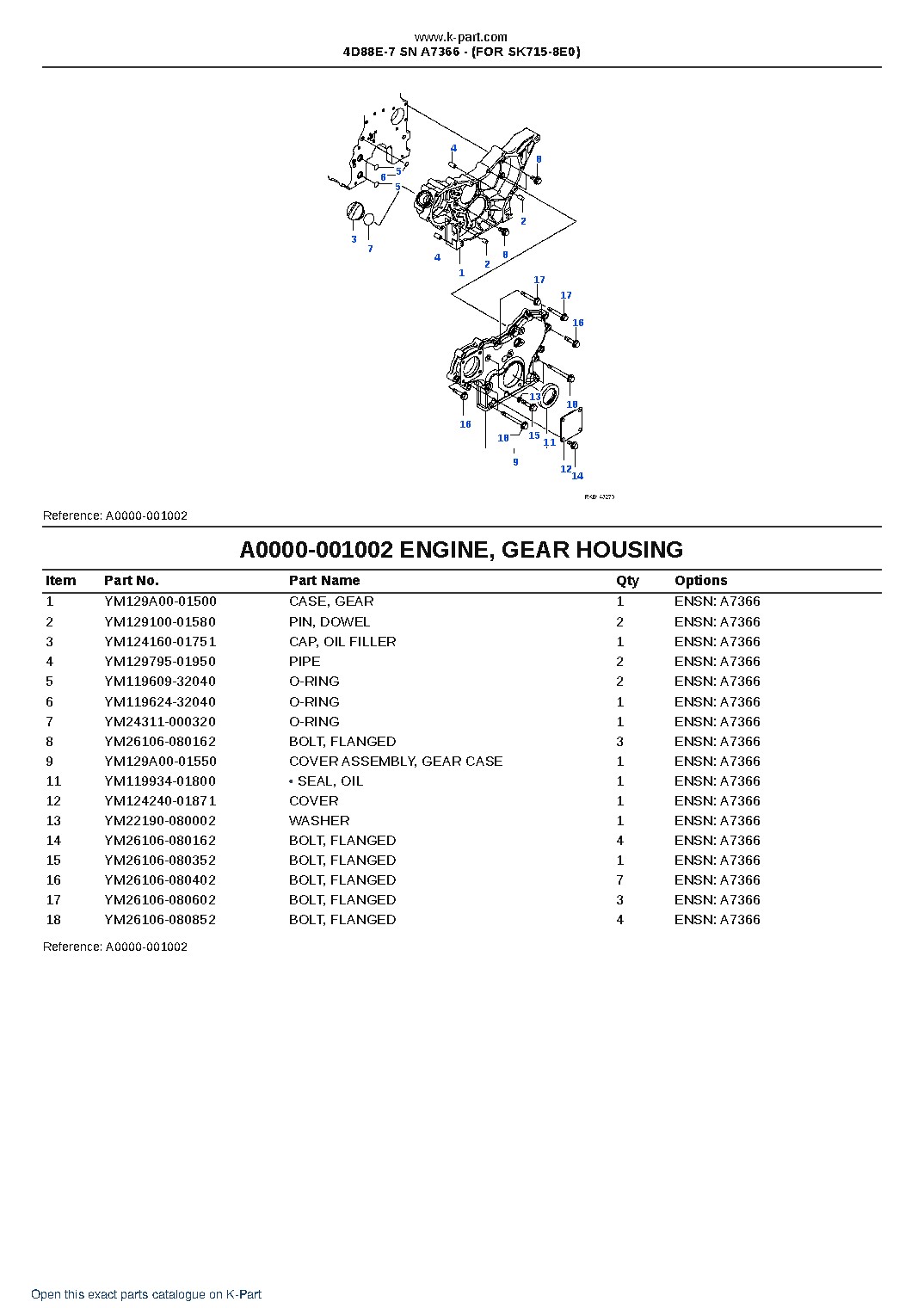 4D88E-7 SN A7366 – (FOR SK715-8E0) – sample page 2 4D88E-7 SN A7366 – (FOR SK715-8E0) – sample page 2