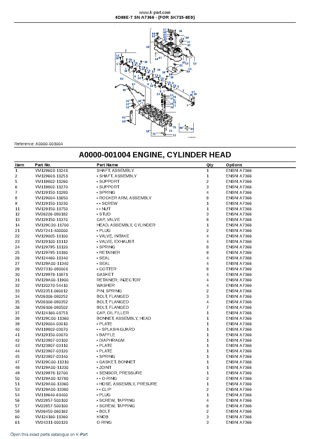 4D88E-7 SN A7366 – (FOR SK715-8E0) – sample page 4 4D88E-7 SN A7366 – (FOR SK715-8E0) – sample page 4