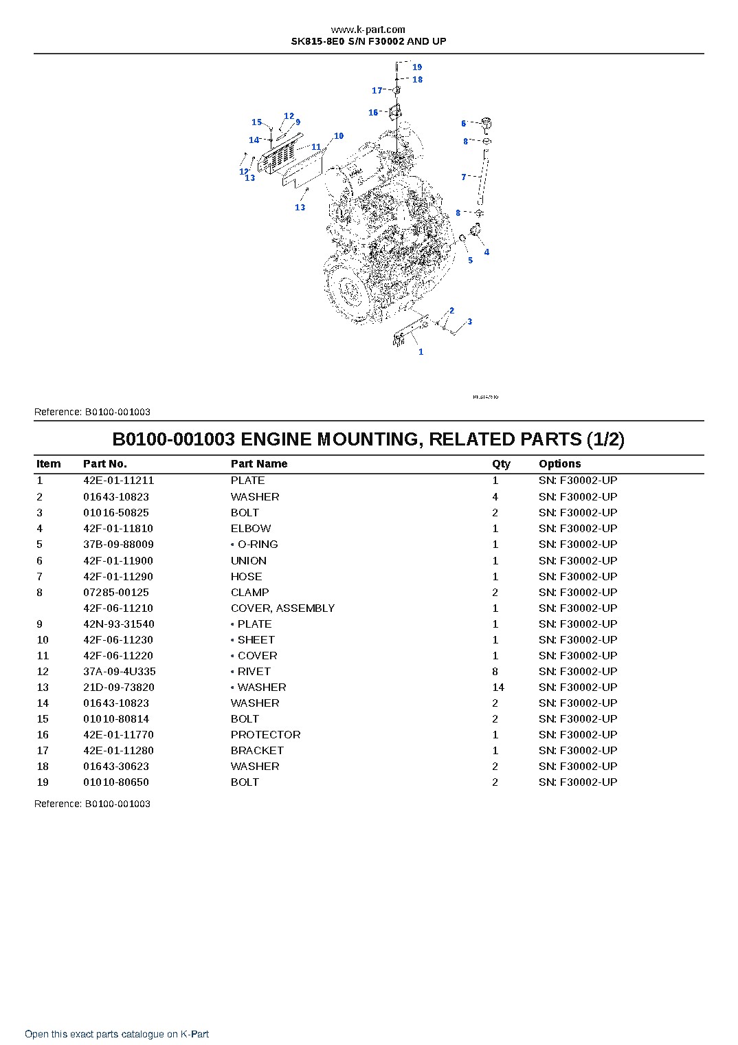 SK815-8E0 S/N F30002 AND UP – sample page 4 SK815-8E0 S/N F30002 AND UP – sample page 4