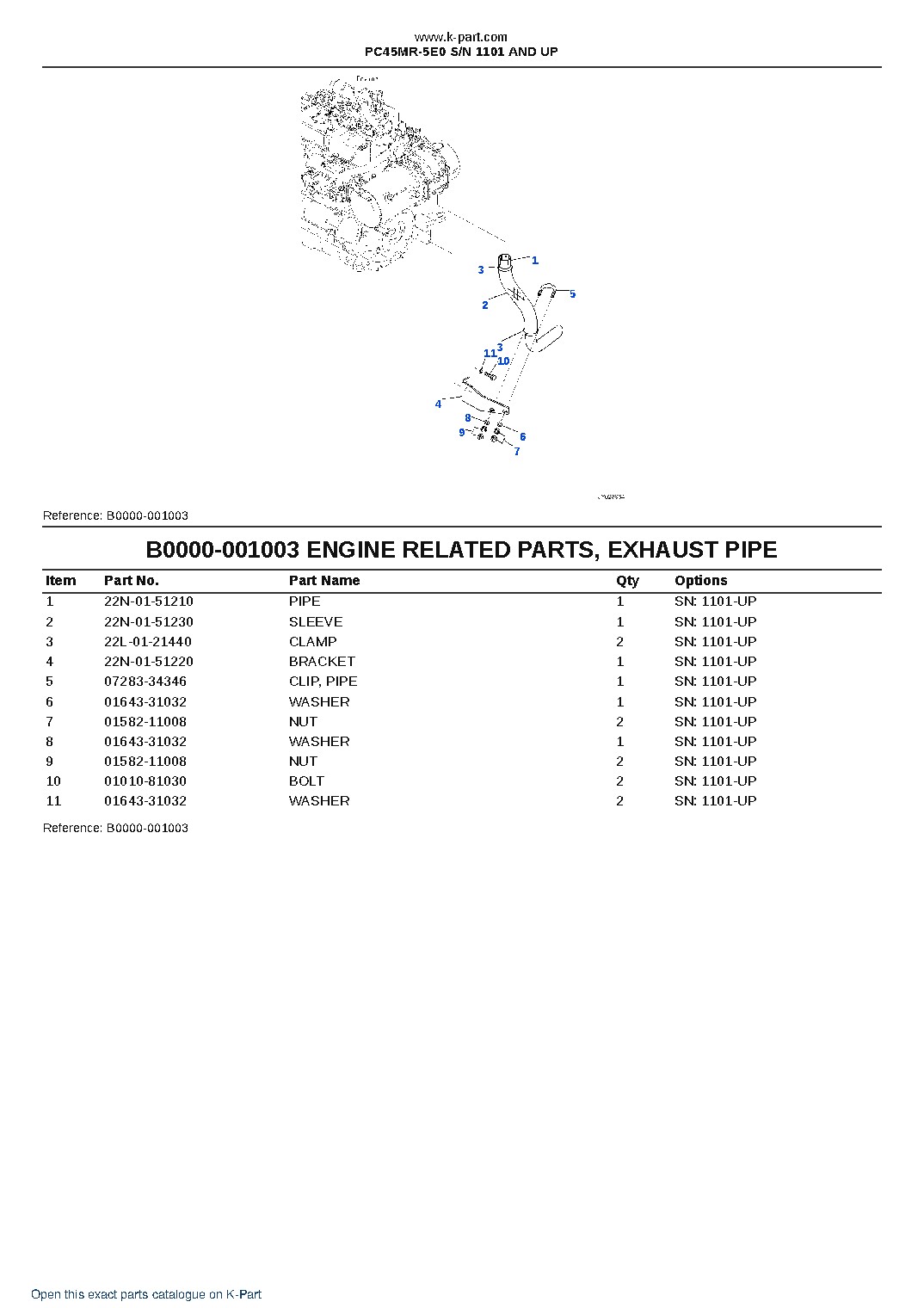PC45MR-5E0 S/N 1101 AND UP – sample page 3